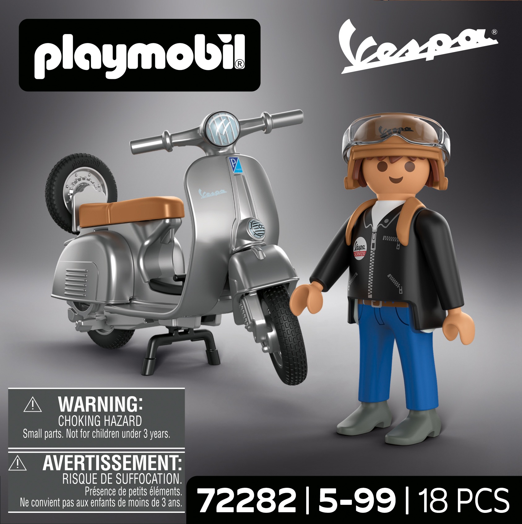 Playmobil® Konstruktions-Spielset »80 Jahre Vespa: Original Style (72282), Vespa« Made in Europe