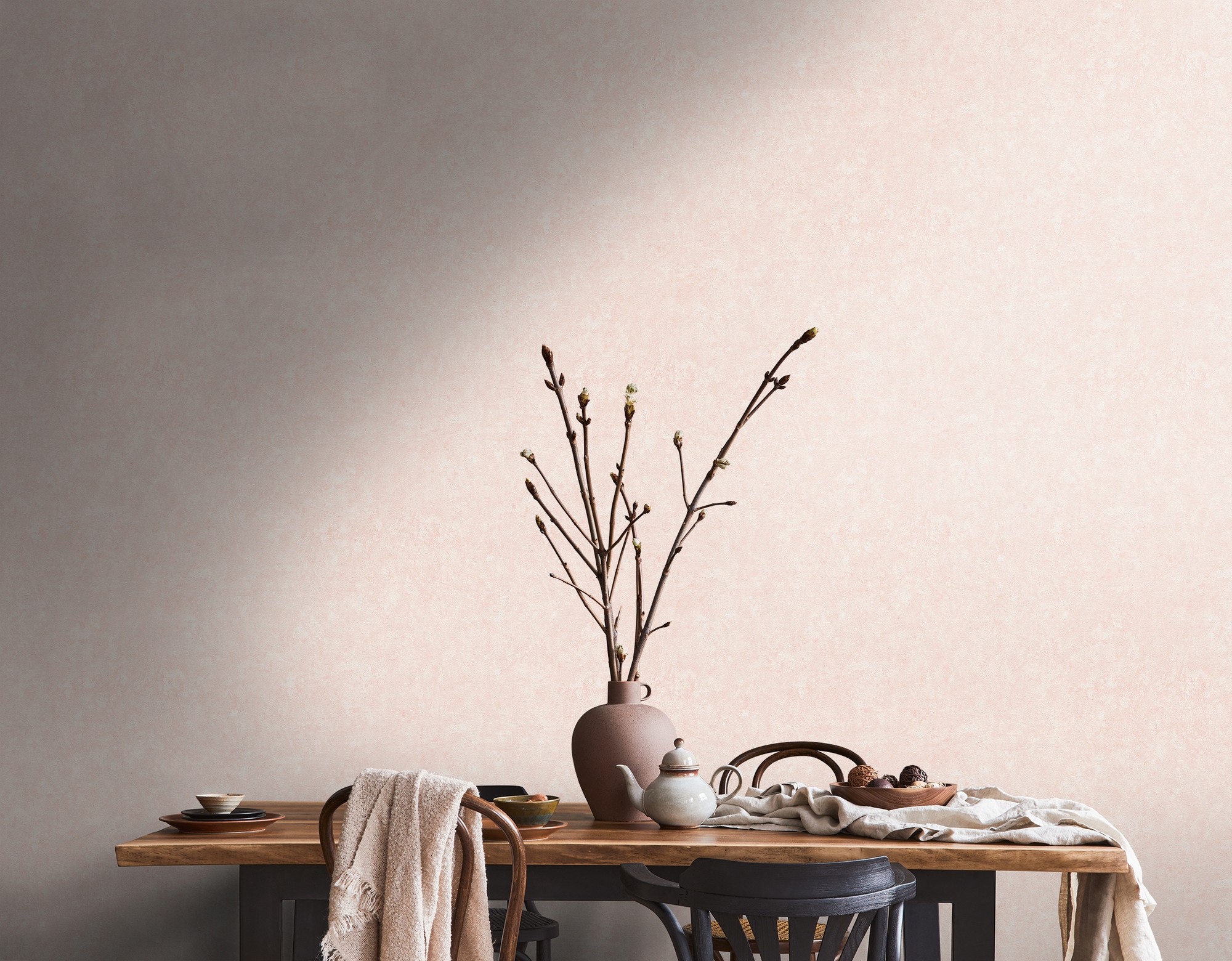 living walls Vliestapete »Metropolitan Stories. Travel Styles. Tapete Putzoptik« gemustert | matt | neutral leicht strukturiert Struktur-Tapete Putzoptik Tapeten Wohnzimmer Schlafzimmer Küche Design