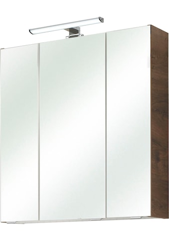 PELIPAL Spiegelschrank »Quickset«, Breite 65 cm, 3-türig, LED-Beleuchtung,... kaufen