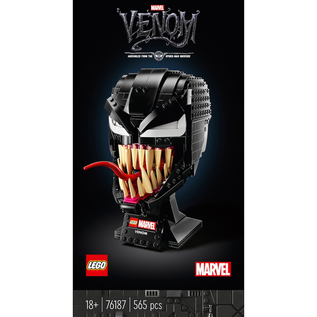 LEGO® Konstruktionsspielsteine »Venom (76187), LEGO® Marvel Super Heroes; Spider-Man«, (565 St.), Made in Europe