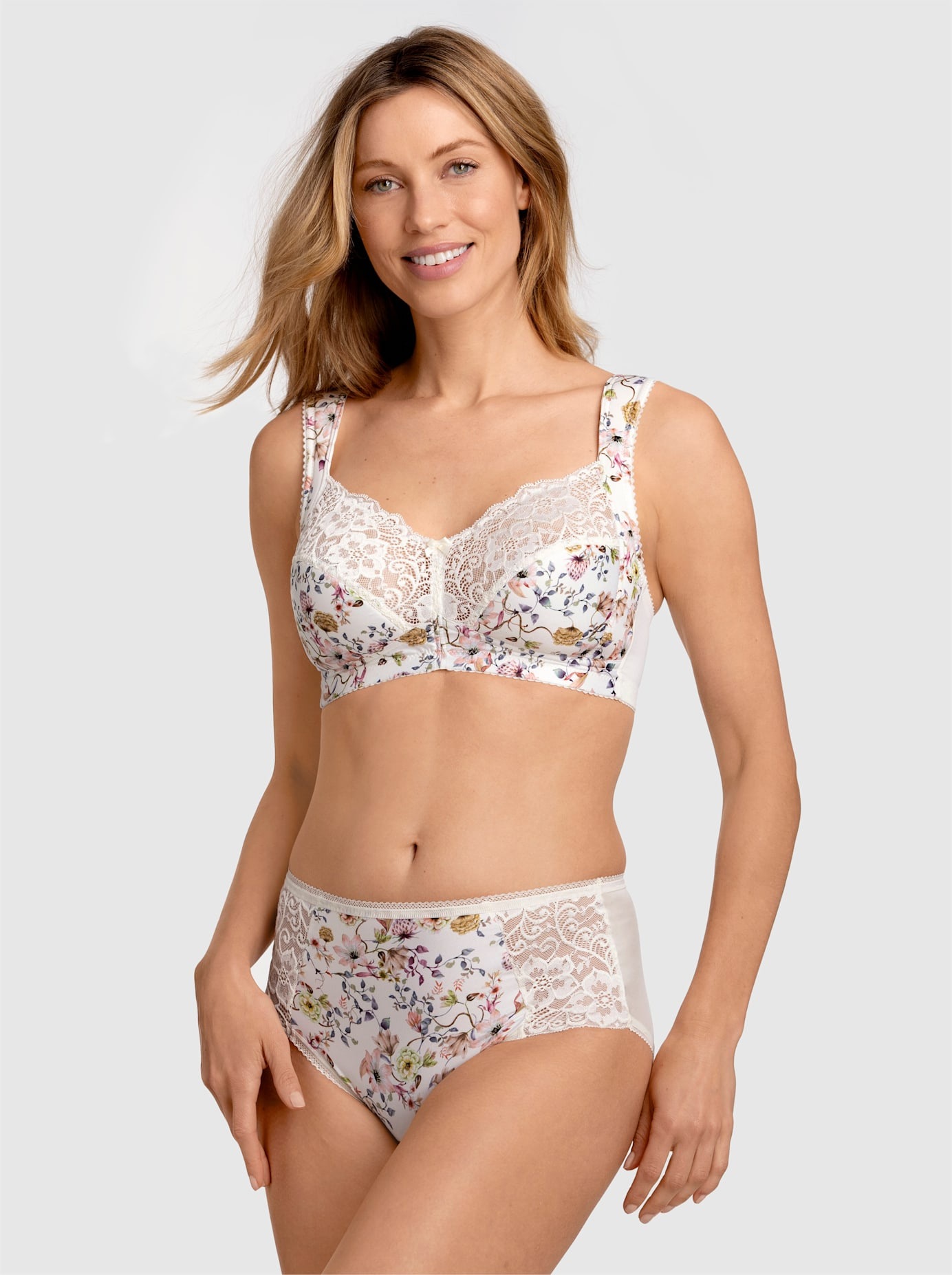 DamenEntlastungs-BH1Stk.tlg. in beige, Größe Cup C