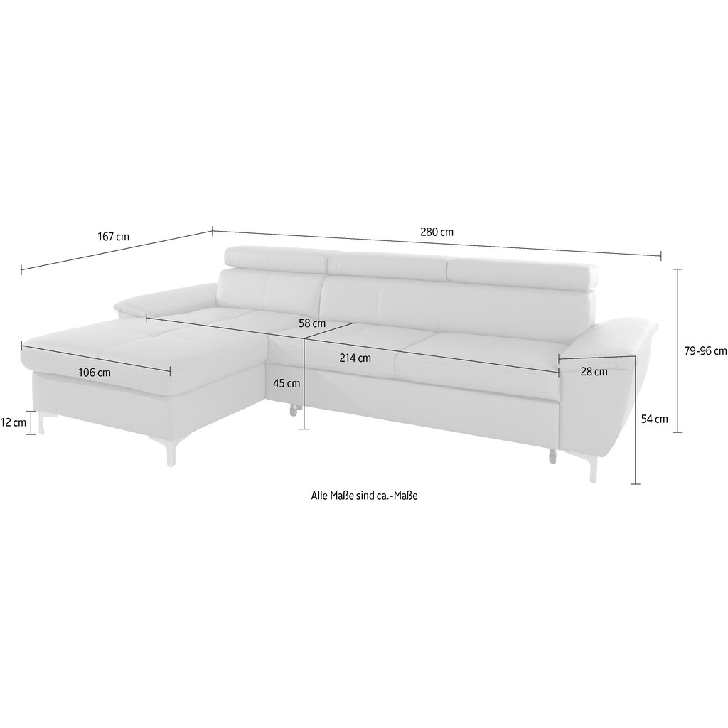 exxpo - sofa fashion Ecksofa