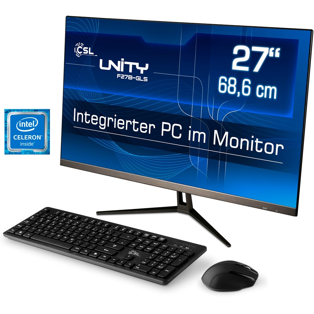 CSL All-in-One PC »Unity F27-GLS mit Windows 10 Home«