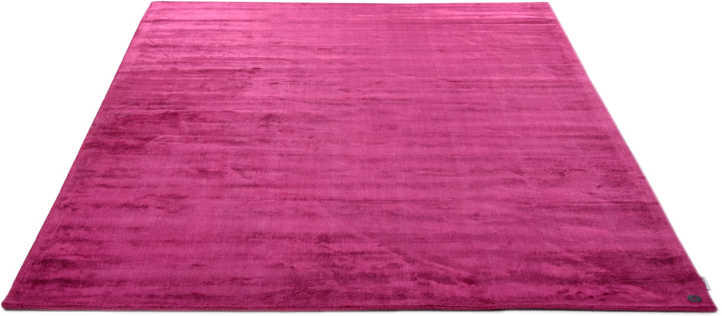 TOM TAILOR HOME Teppich »Shine uni« rechteckig 8 mm Höhe Handweb Teppich, 100% Viskose, handgewebt, mit elegantem Schimmer