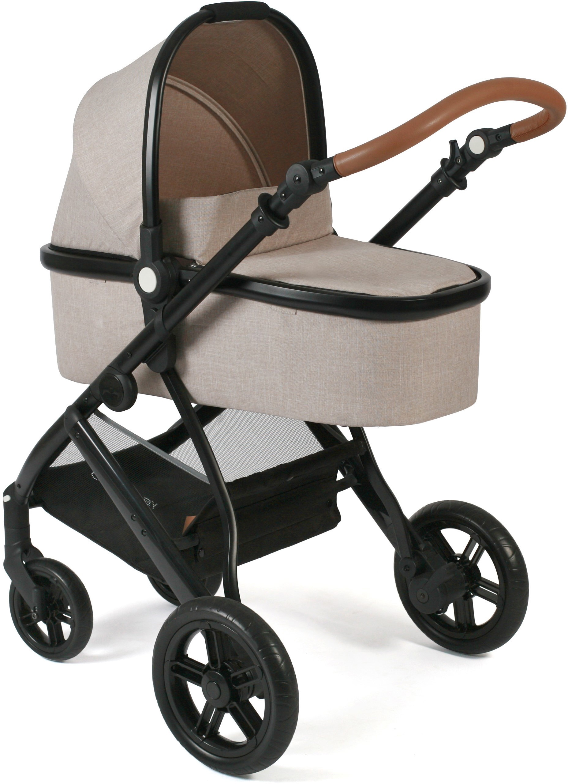 CHIC4BABY Kombi-Kinderwagen »Torre, Jeans Beige«, 15 kg, ; Kinderwagen