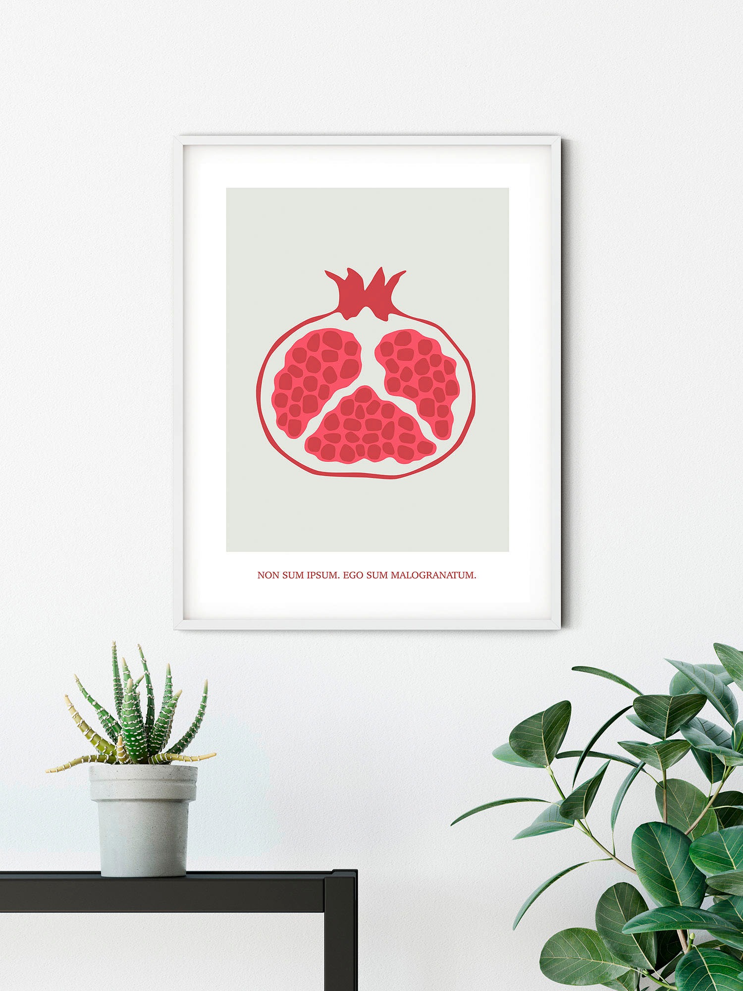 Komar Wandbild »Cultivated Pomegranate«, (1 St.), Deutsches Premium-Poster Fotopapier mit seidenmatter Oberfläche und hoher Lichtbeständigkeit. Für fotorealistische Drucke mit gestochen scharfen Details und hervorragender Farbbrillanz.