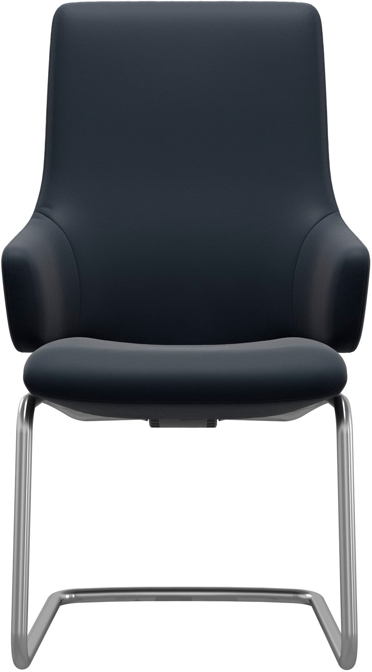 Stressless® Polsterstuhl »Laurel«, Leder PALOMA, High Back mit Armlehne, Größe L, mit Beinen aus Stahl in Chrom matt
