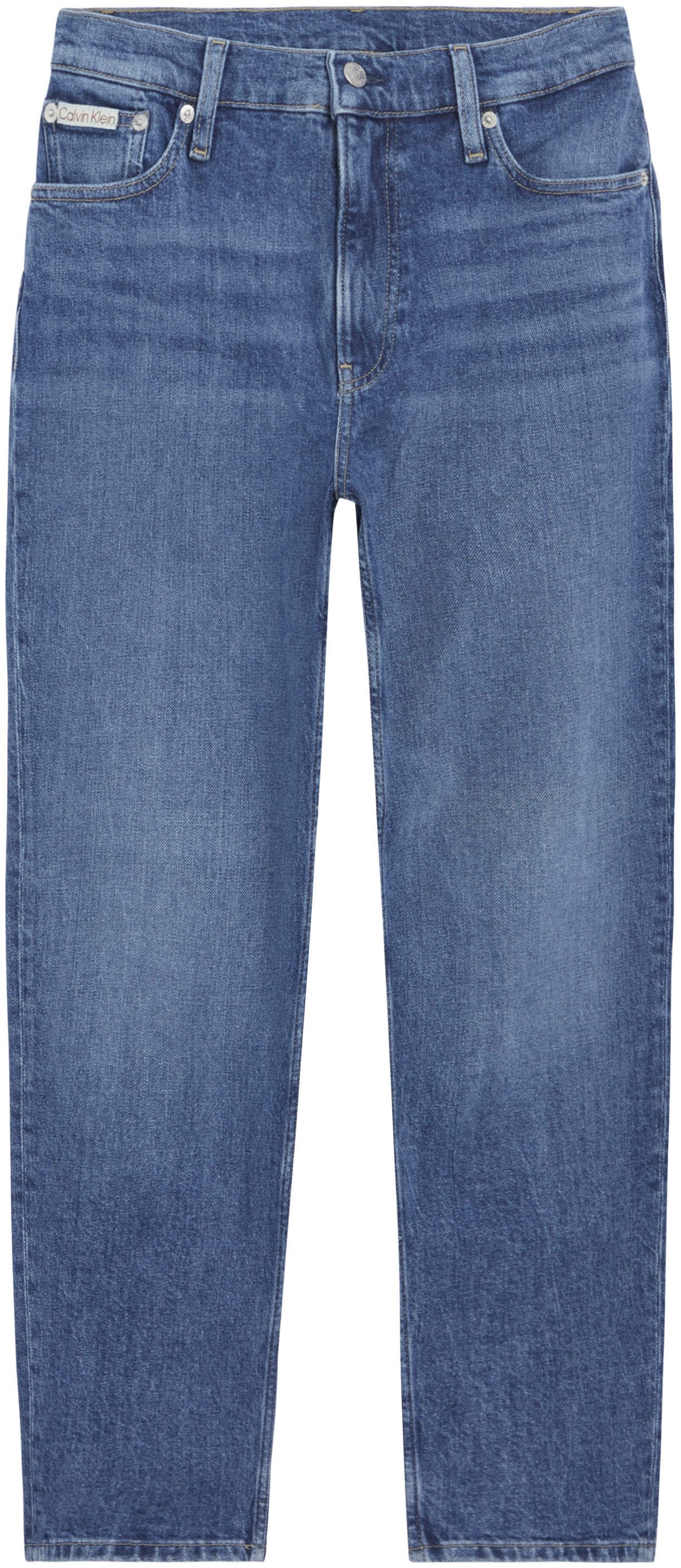 Calvin Klein Jeans Mom-Jeans »MOM JEAN«, mit Coinpocket, Logodruck