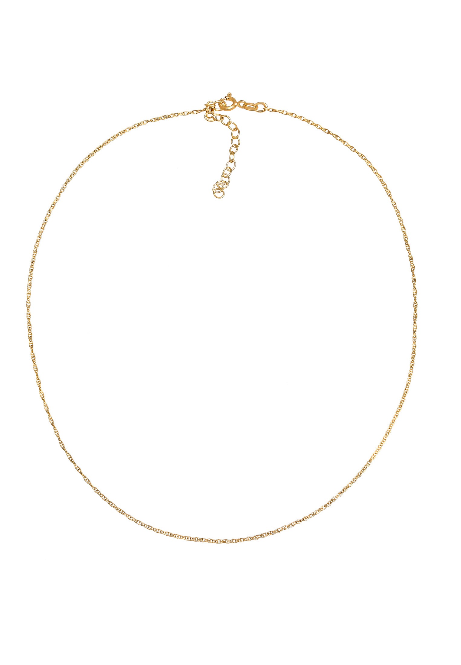 Elli Choker »Halskette Choker Panzerkette Gedreht Singapur 925 Silber«