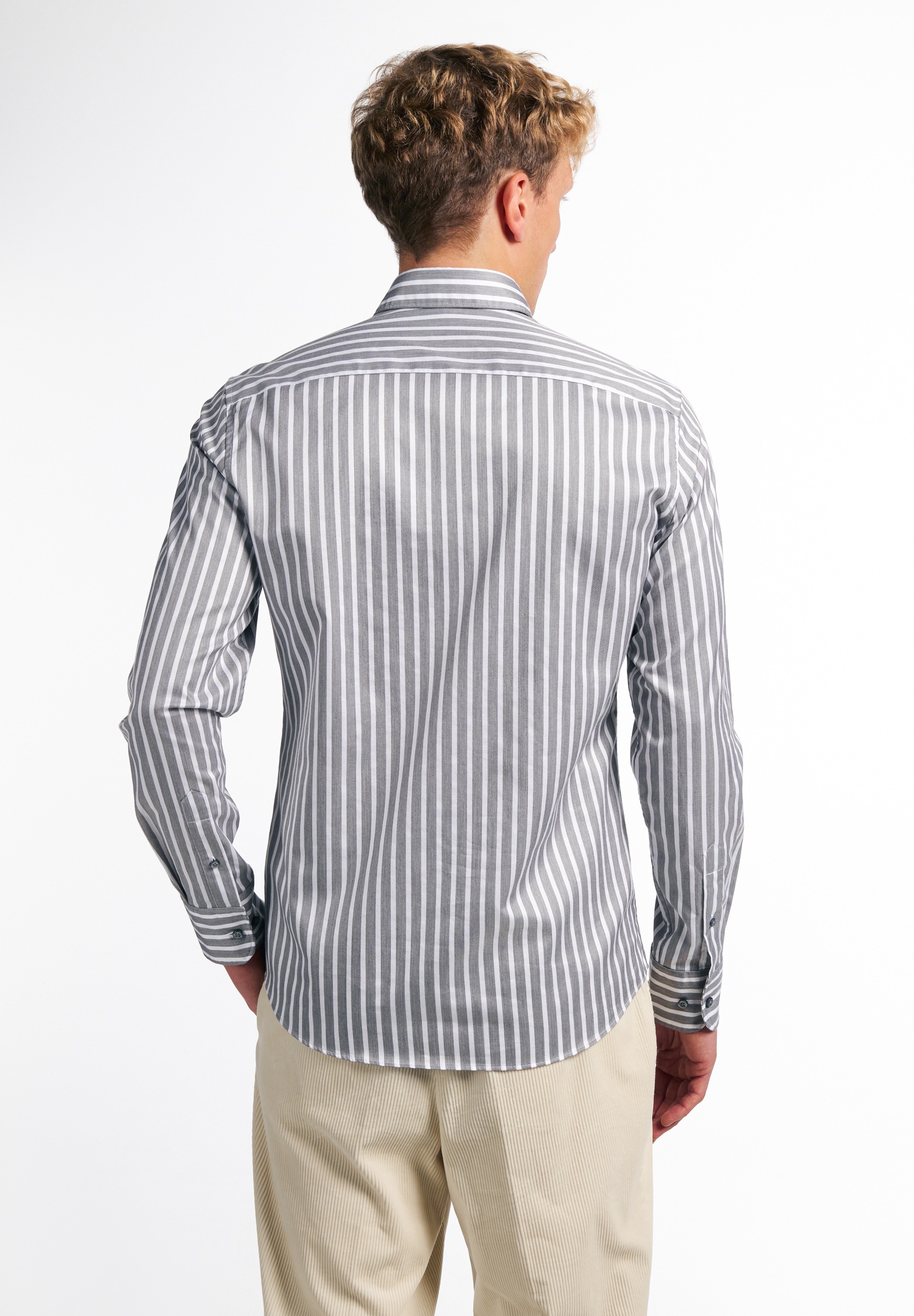 Eterna Langarmhemd »SLIM FIT« EASY IRON (bügelleicht)