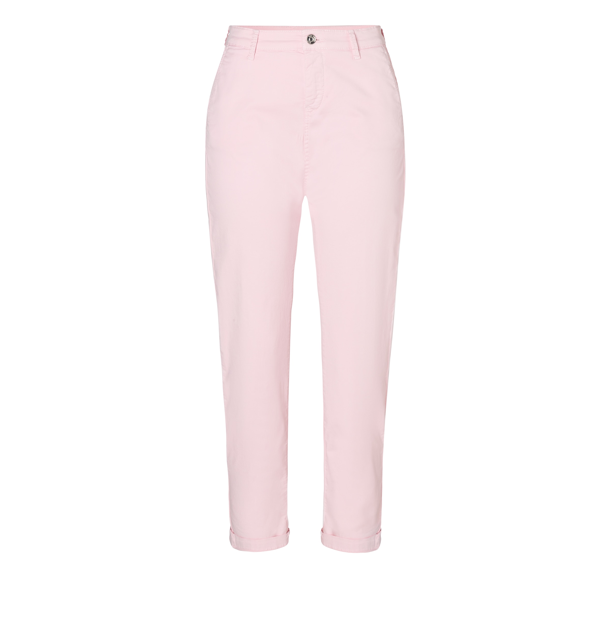 MAC Chinohose »CHINO turn up«, mit dezentem Glanz, elegant und sportiv zugleich
