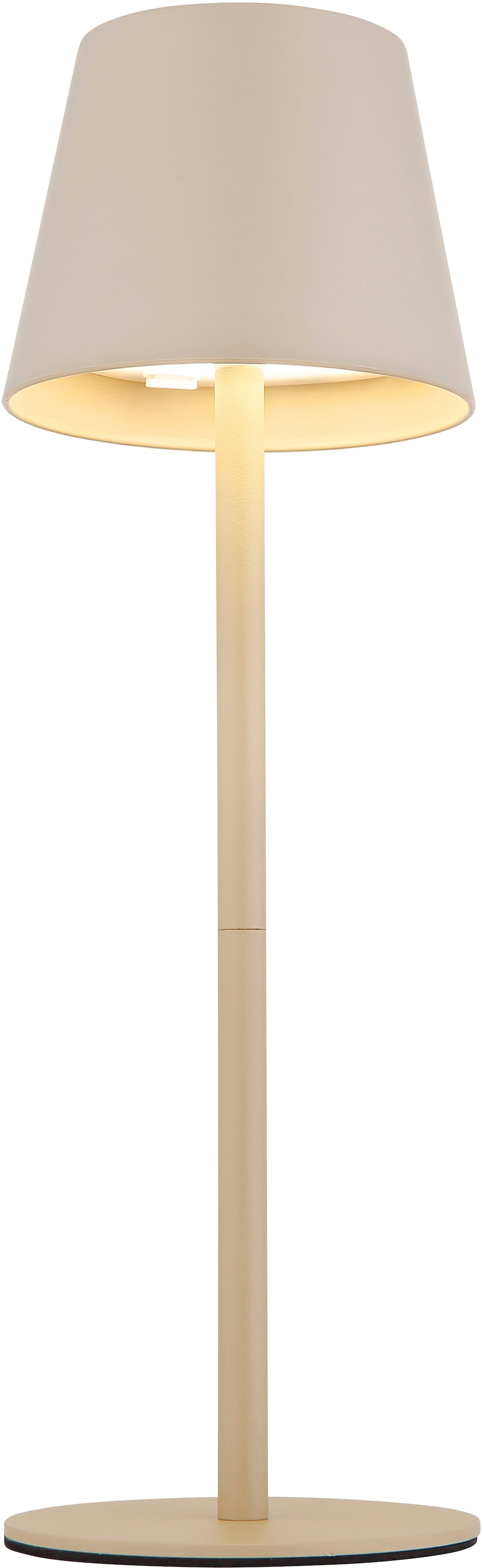 my home LED Tischleuchte »Alia Akkuleuchte« LED-Modul 1 Stk. warmweiß - kaltweiß stufenloser Touchdimmer, Farben fixierbar, USB-A 2.0 - USB-C,