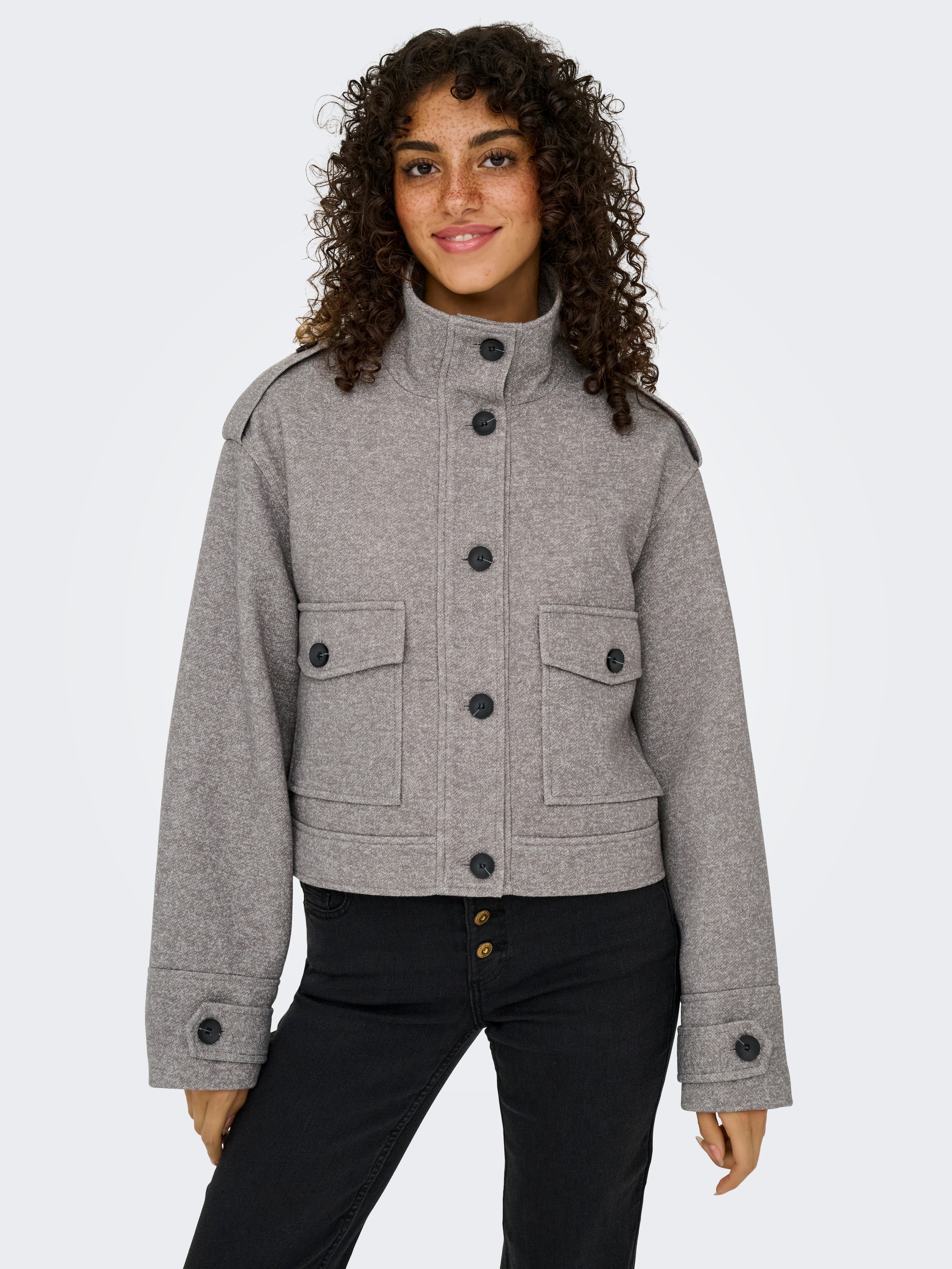 ONLY Kurzmantel »ONLSEDONA LIGHT COLLAR JACKET OTW CC«