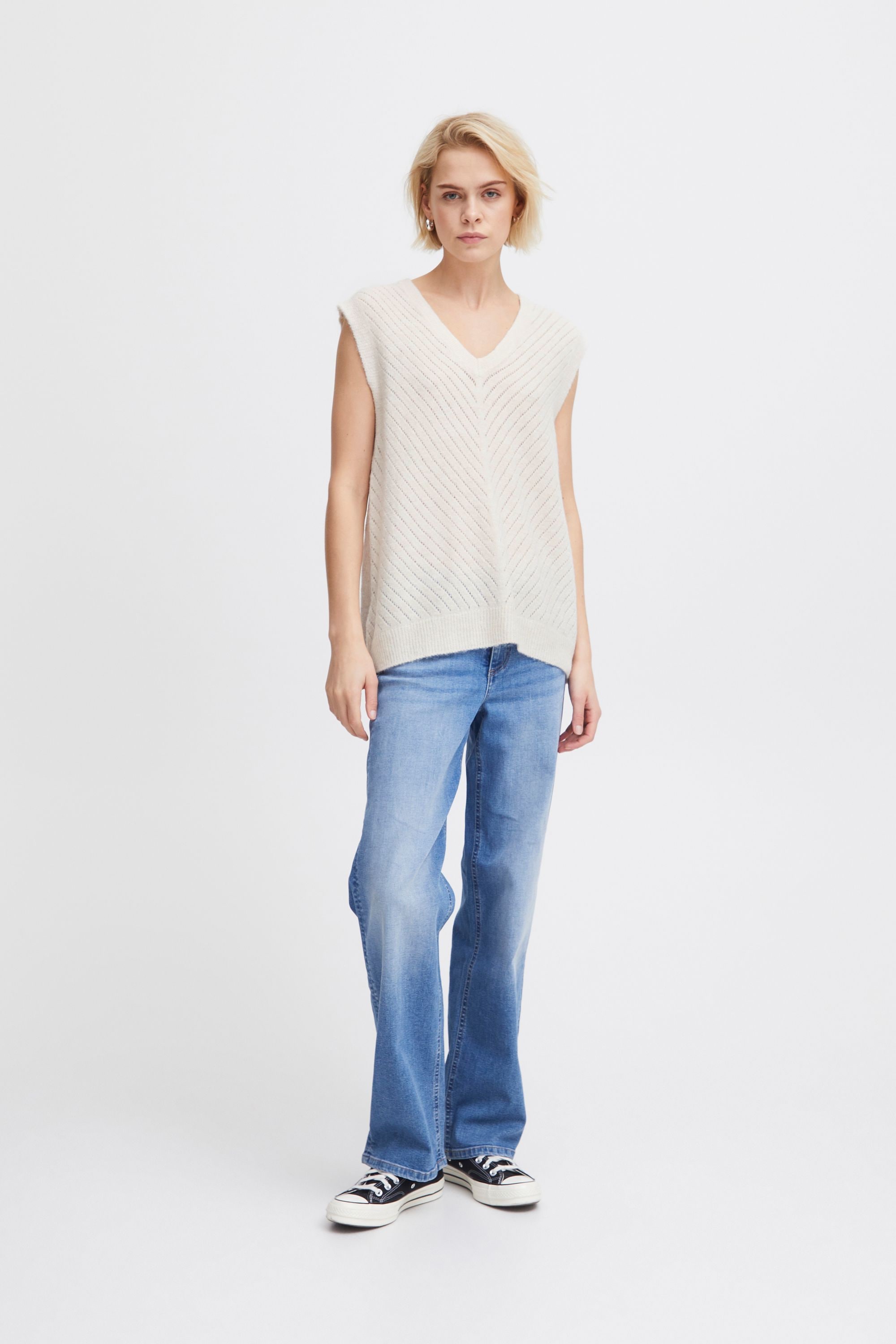Ichi Strickjacke »Pullunder IHKamara«