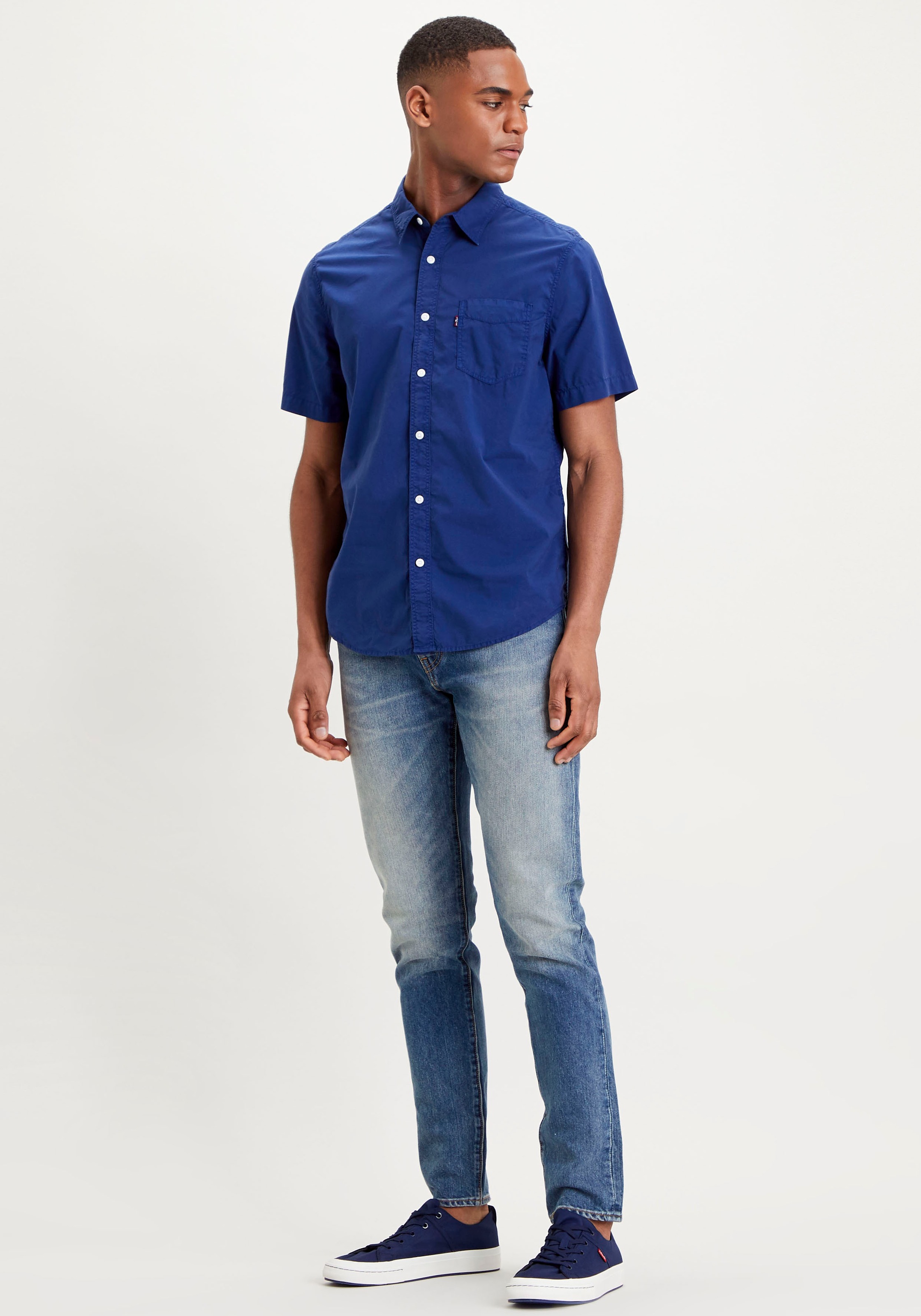 Levi's® Kurzarmhemd, mit Brusttasche