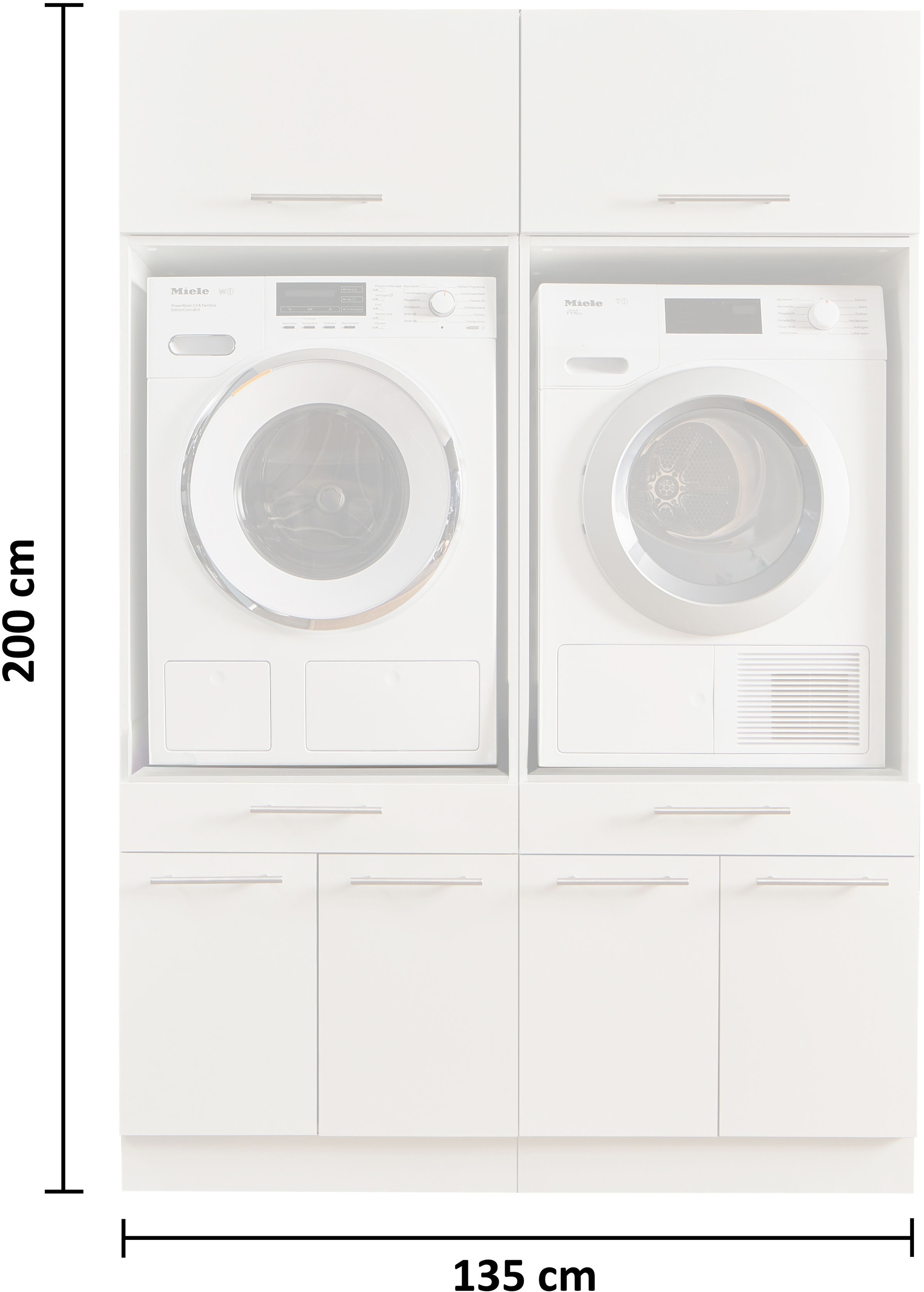 Laundreezy Mehrzweckschrank-Set »LAUNDREEZY LDSK3«