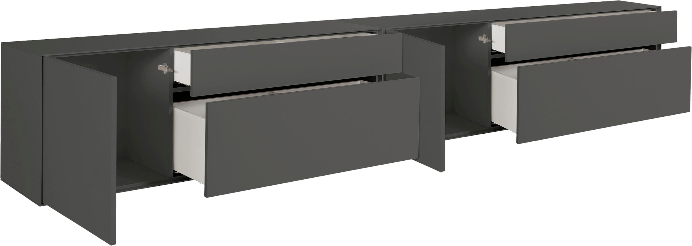 LeGer Home by Lena Gercke Lowboard »Essentials«, (2 St.), Breite: 334cm, MDF
