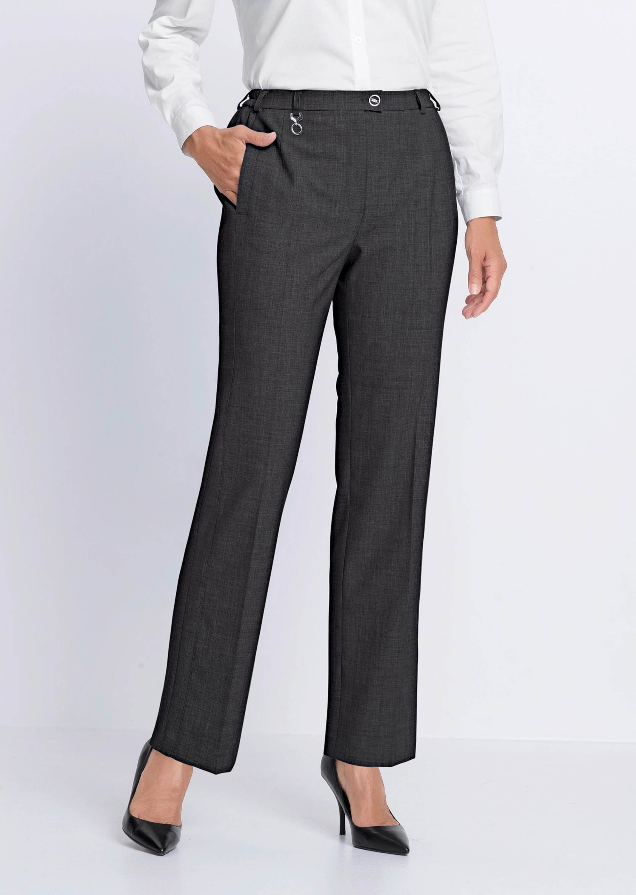 GOLDNER Stoffhose »Trevira-Schurwollhose ANNA«