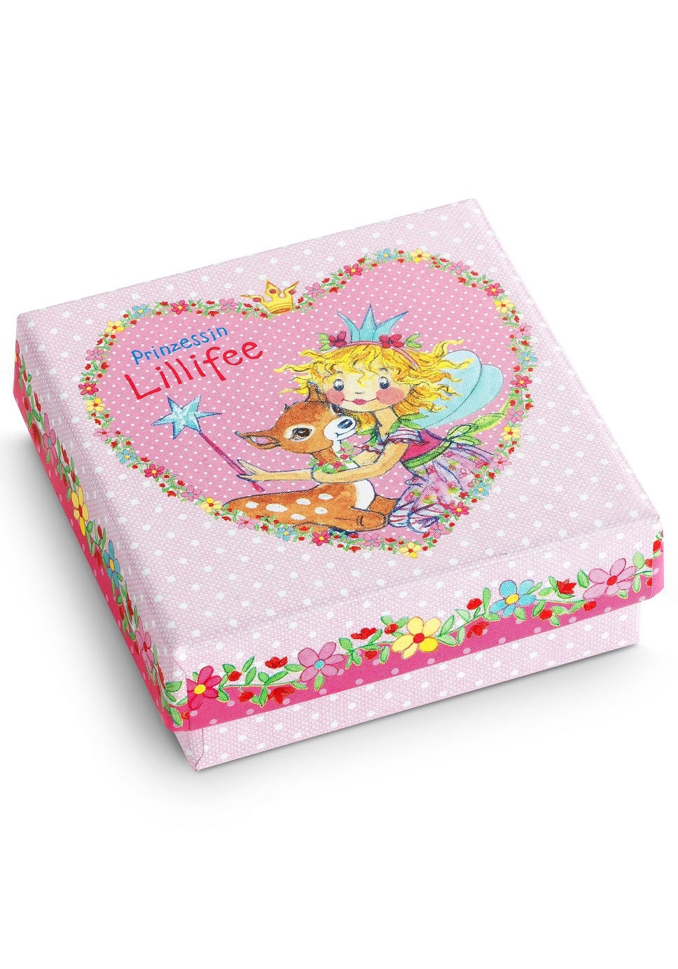 Prinzessin Lillifee Kette mit Anhänger »Butterflylove, 2036037«, mit Zirkonia (synth.)