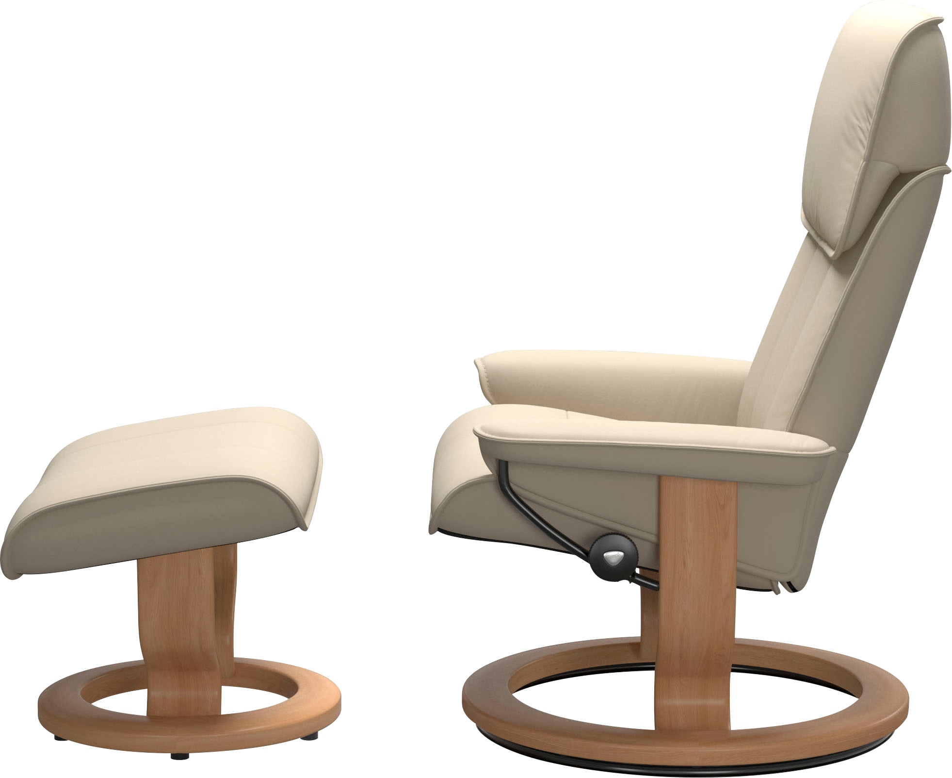 Stressless® Fußhocker »Admiral«, mit Classic Base, Gestell Eiche