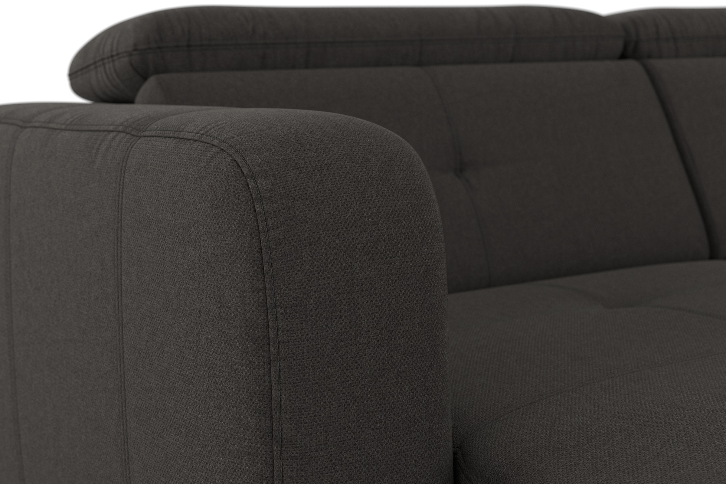 sit&more Wohnlandschaft »Belluci U-Form«, Kopfteilverstellung und Federkern, wahlweise mit Bettfunktion
