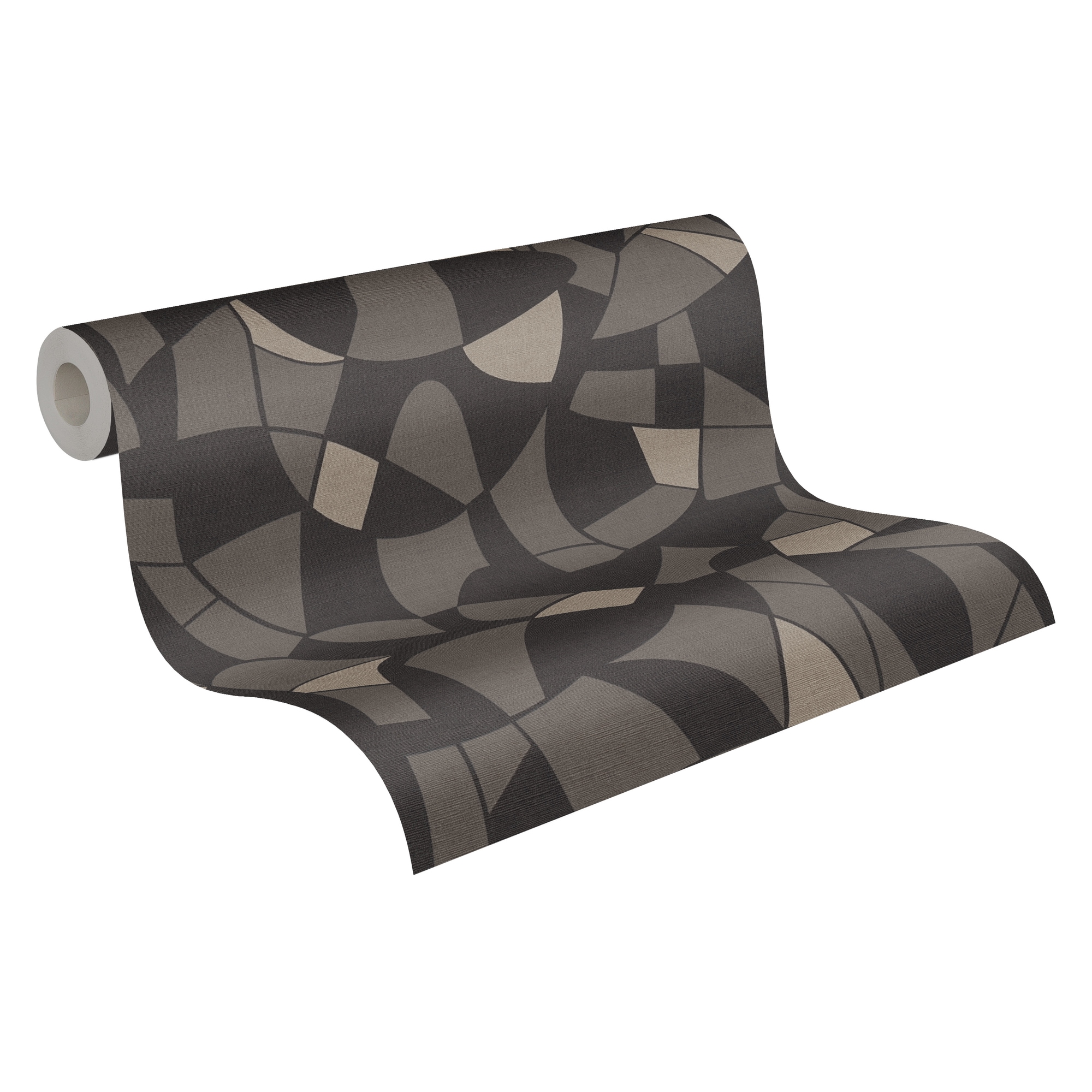 A.S. Création Vliestapete »Antigua Tapete mit Formen« gemustert | matt | neutral leicht strukturiert Grafiktapete Retrotapete Tapeten Wohnzimmer Schlafzimmer Küche Design