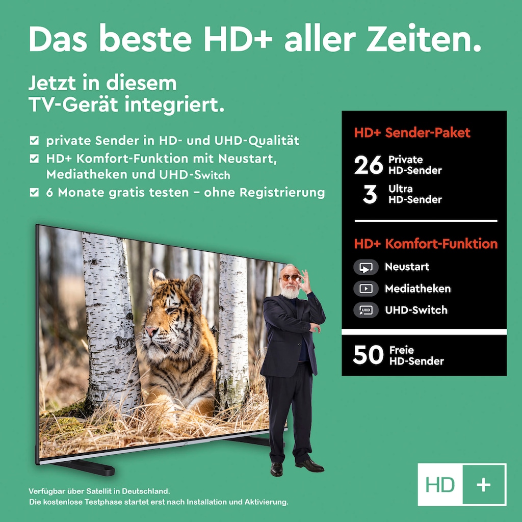 JVC LED-Fernseher »LT-43VFE5155«, 108 cm/43 Zoll, Full HD, Smart-TV