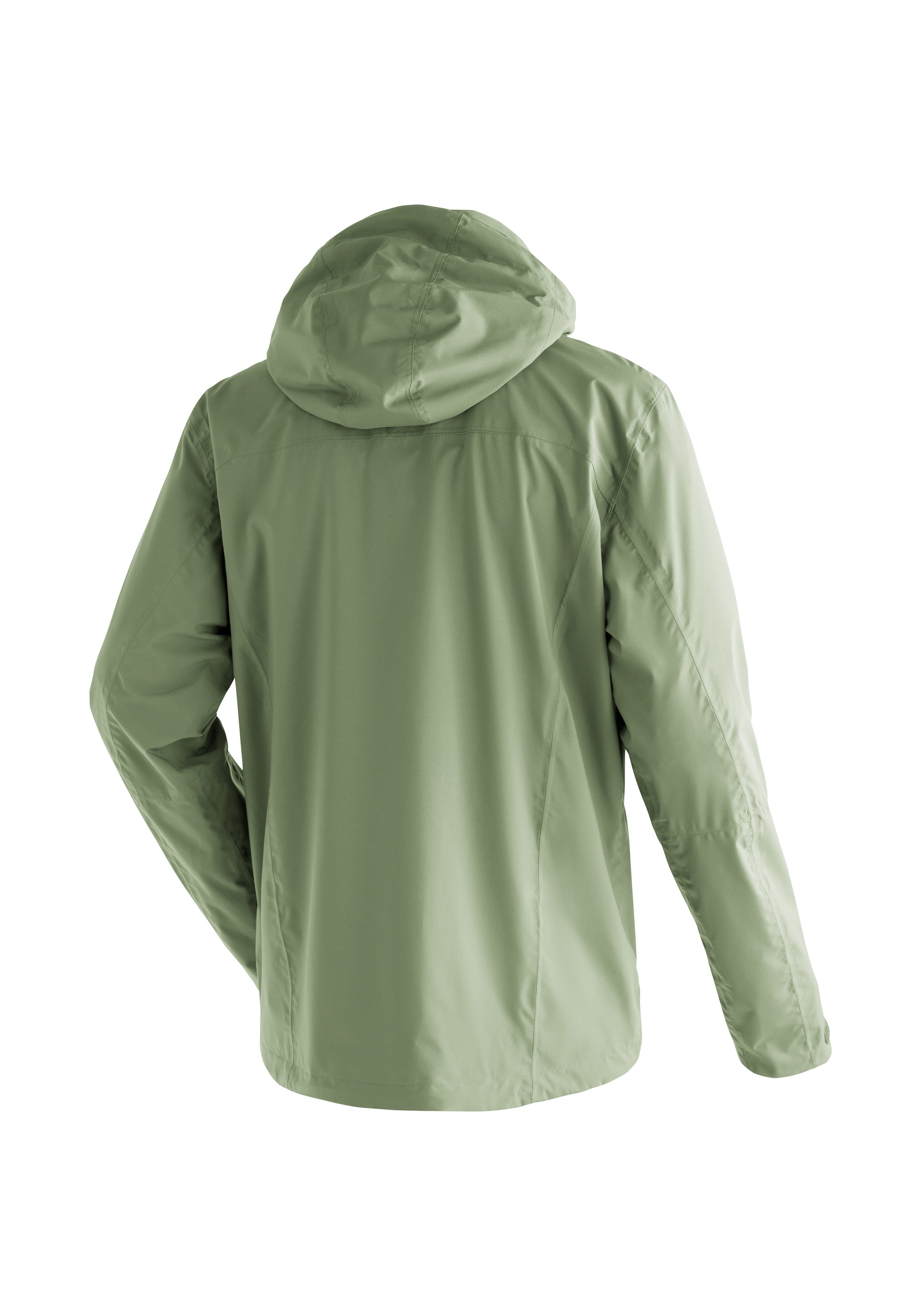 Maier Sports Outdoorjacke »Metor rec M«, Herren Regenjacke wasserdicht mit Kapuze, 2 Taschen außen, Innentasche