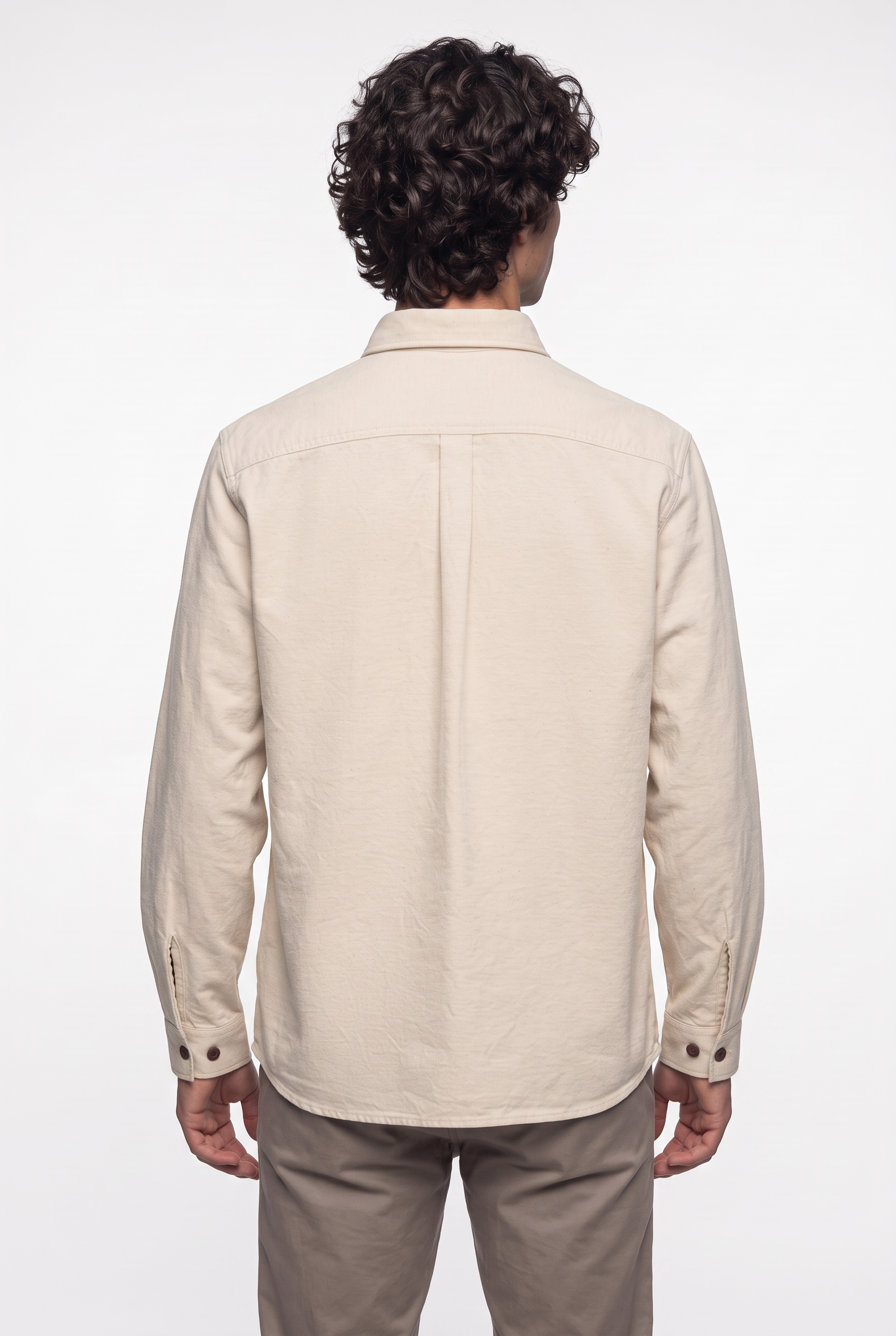 Jack & Jones Langarmhemd »JPRBLUIVY SOLID L/S OVERSHIRT SN« Overshirt Form, Baumwolle, normal geschnitten