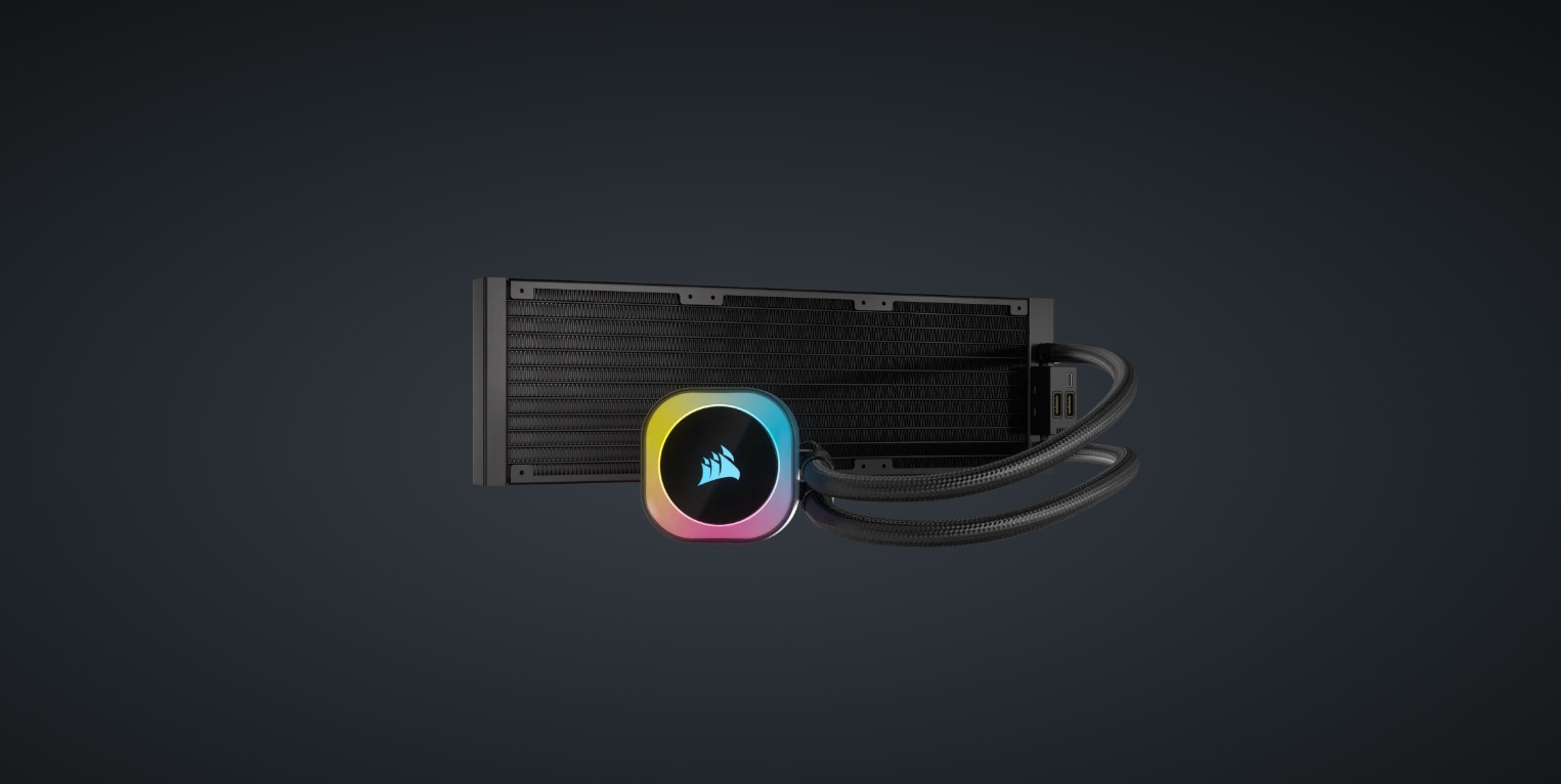 Corsair CPU Kühler »iCUE LINK H150i RGB AIO, 360mm Radiator«