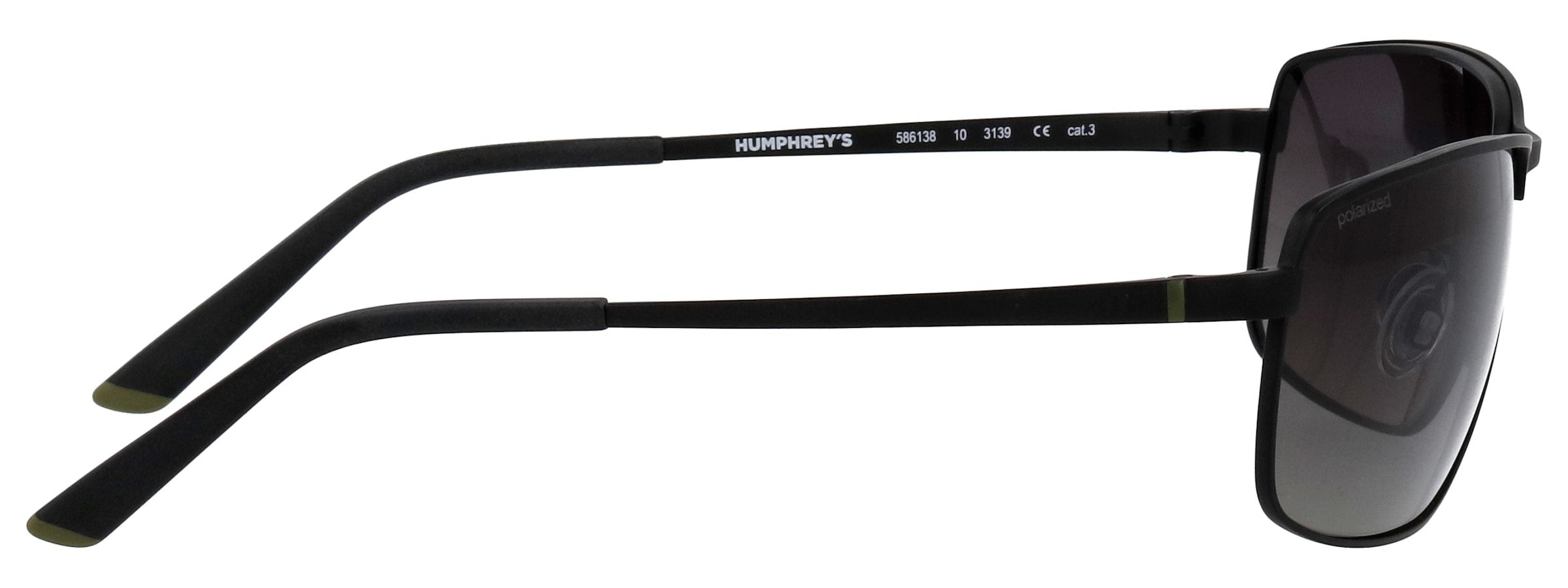 HUMPHREY´S eyewear Sonnenbrille »Modell 586138« Form Panto, Logoschriftzug auf Bügel, Metallfassung