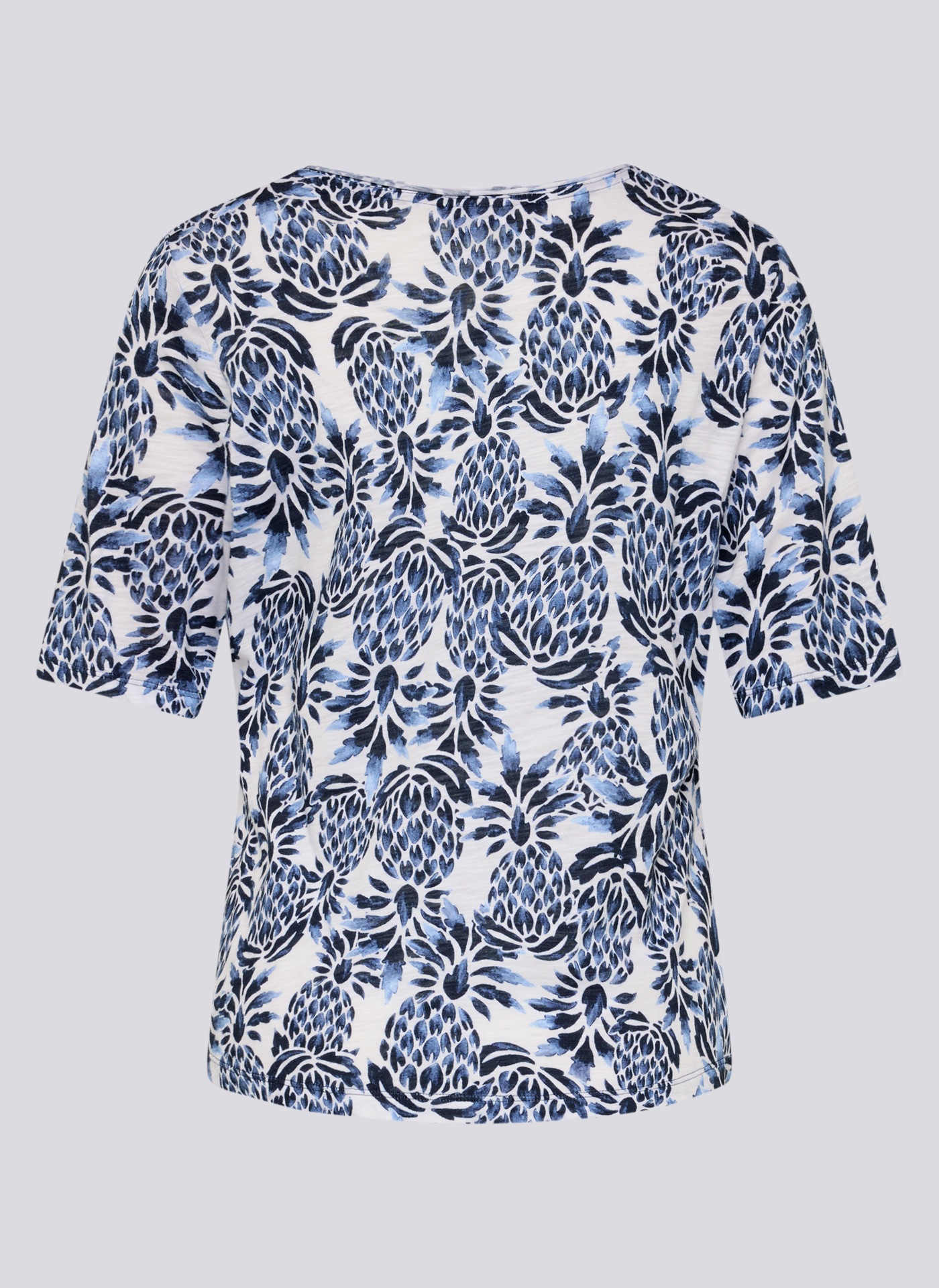 Rabe Kurzarmshirt mit Allover-Print