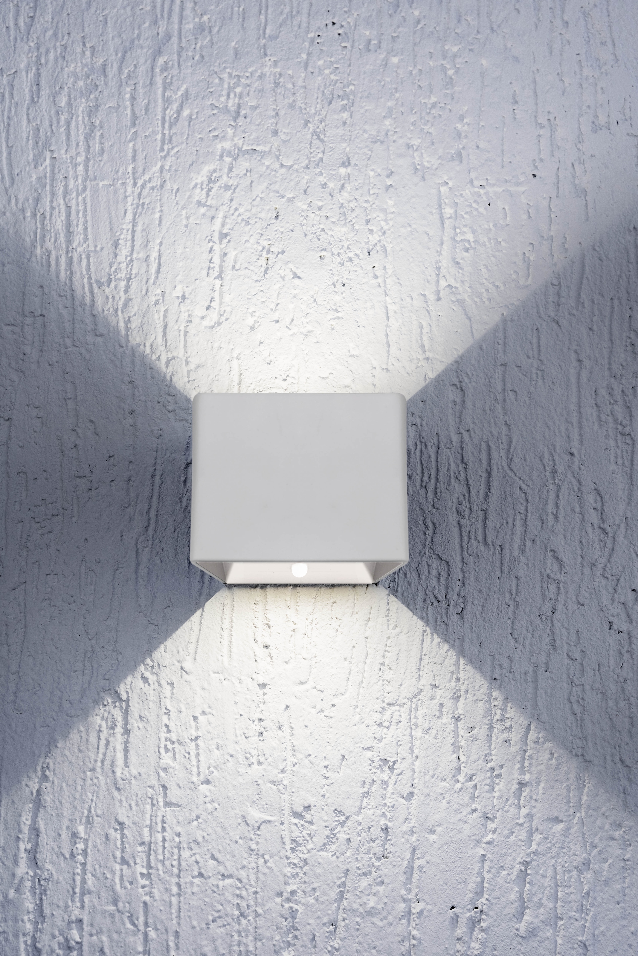 näve LED Wandleuchte »Cube« LED-Modul 1 Stk. Warmweiß Akku, magnetisch, Bewegungssensor, Memory, USB-C, Kippschalter