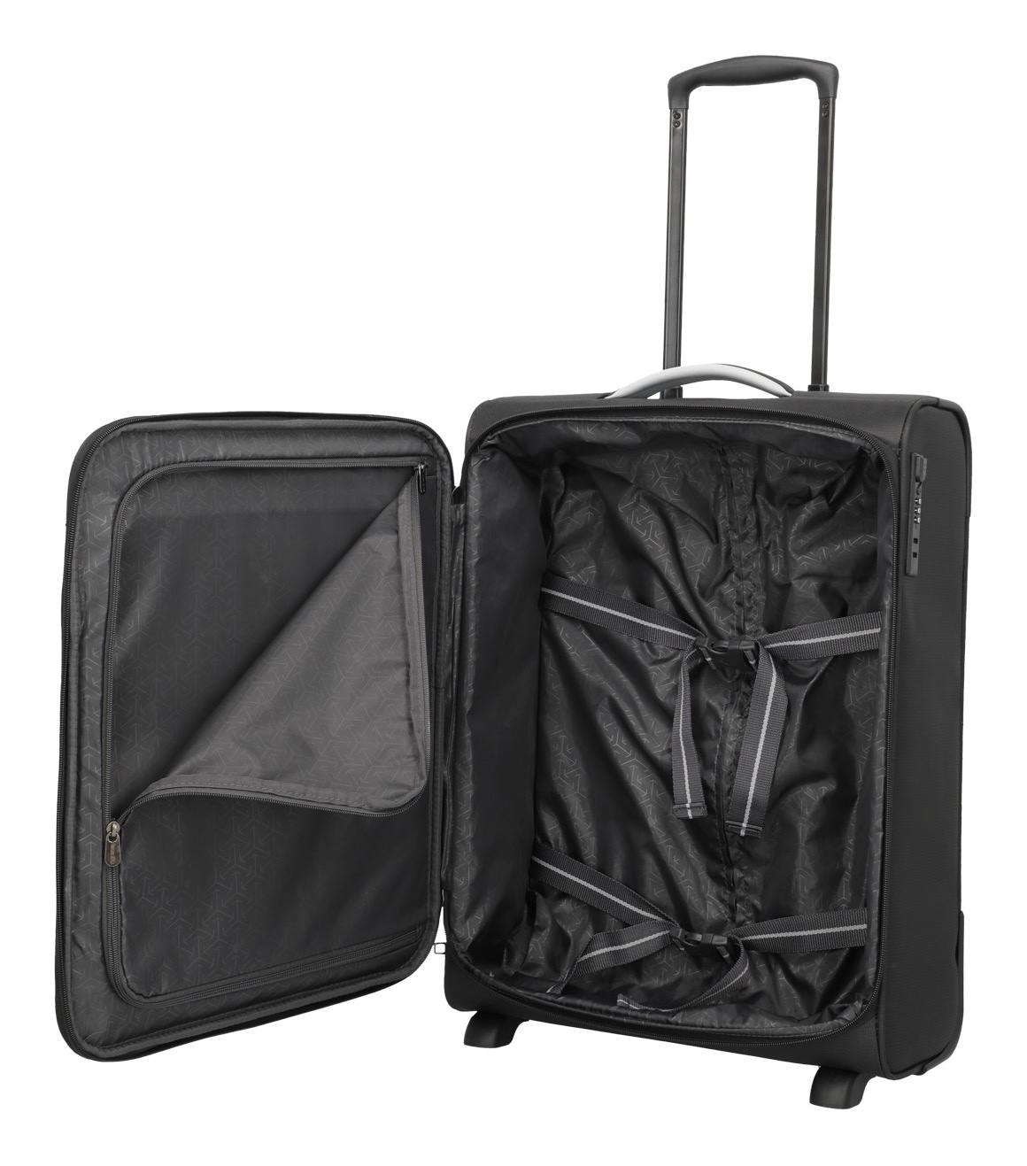 travelite Handgepäck-Trolley »JETPACK Multi 2 Cabin Handgepäck Koffer« 41 l 2 Rollen Weichgepäck, passend für Ryanair, Condor und viele gängige Airlines