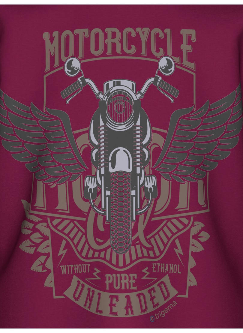 Trigema Longsleeve »TRIGEMA Langarmshirt mit großem Motorrad-Print« 1 Stk. tlg.