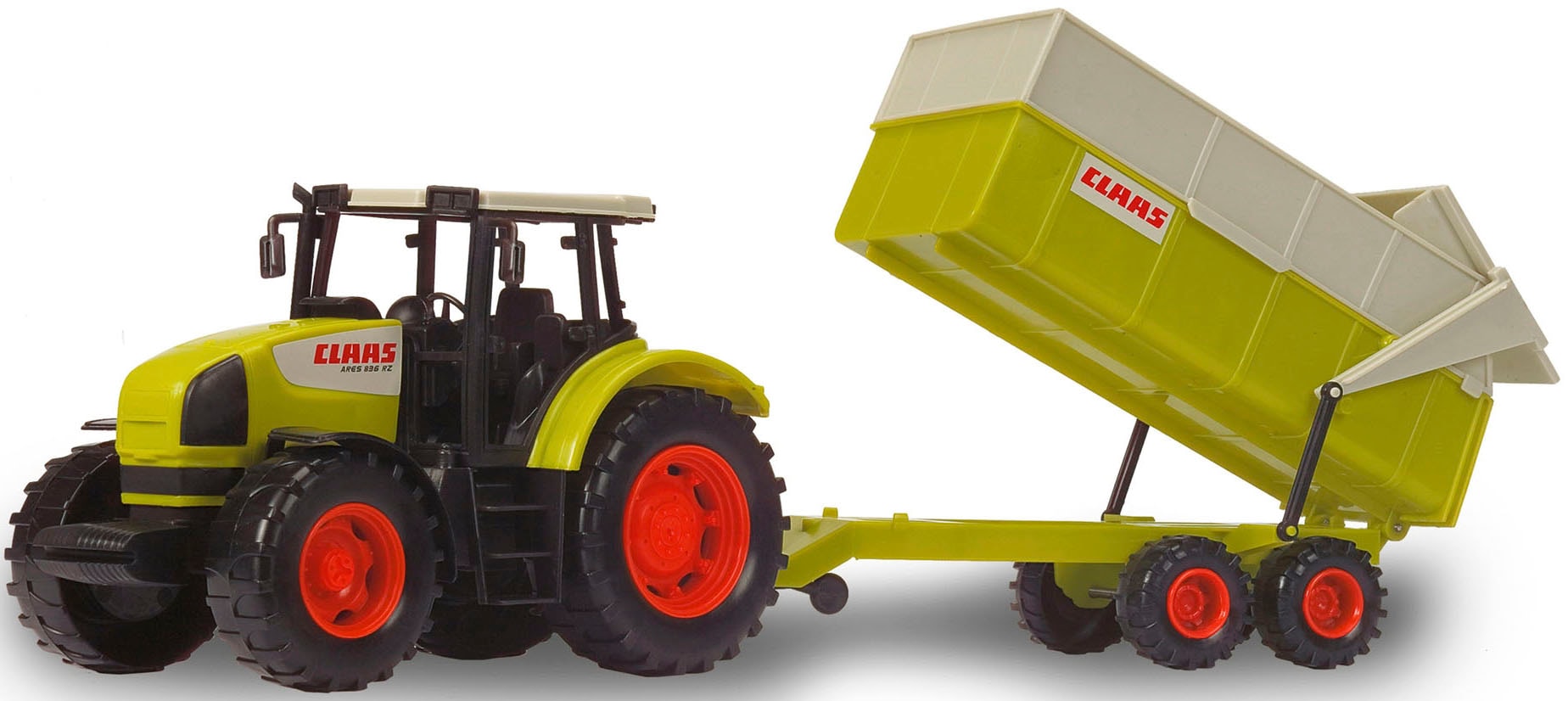 Dickie Toys Spielzeug-Traktor »CLAAS Ares Set«, mit Kipper