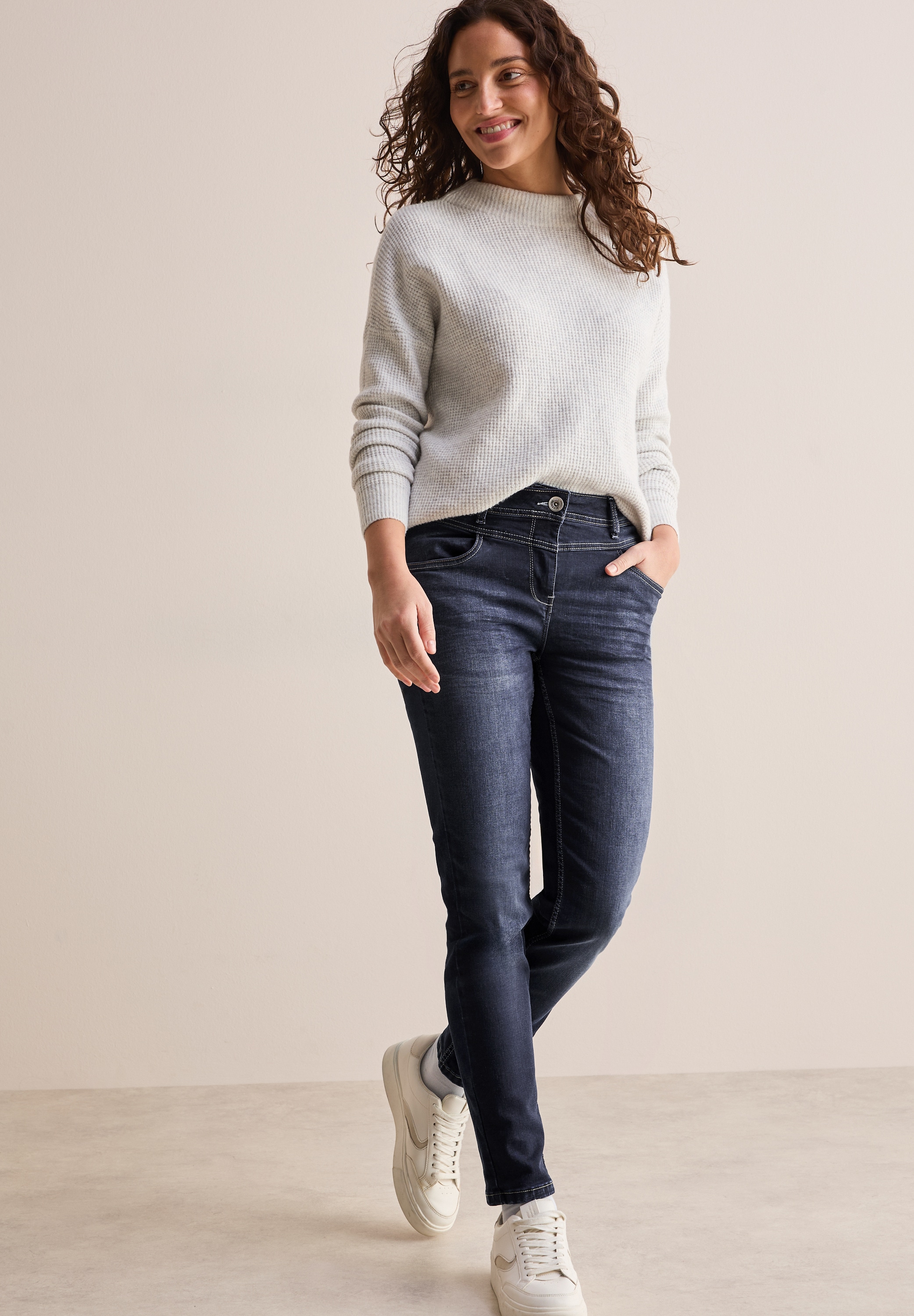 Cecil Slim-fit-Jeans »Style Toronto«, im eleganten Look