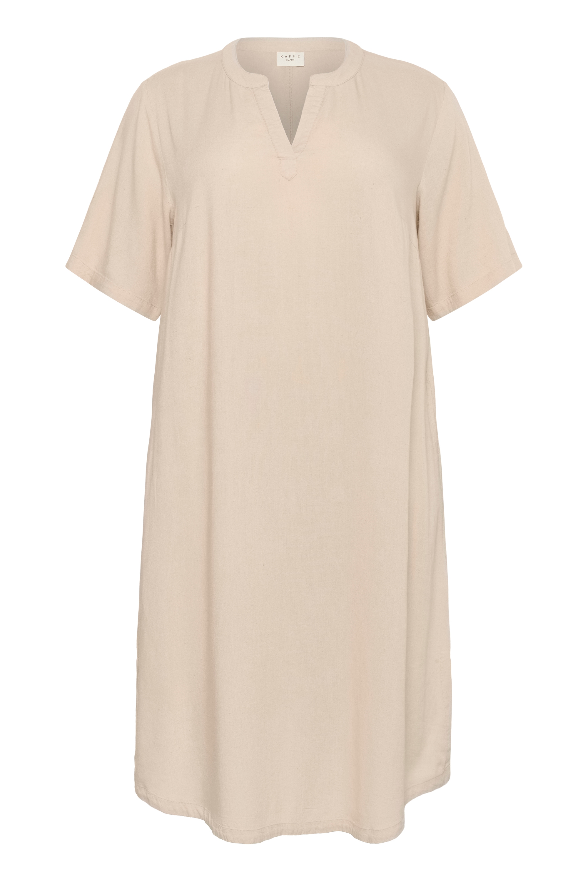 KAFFE Curve Midikleid »Damen Kleid KCmille«