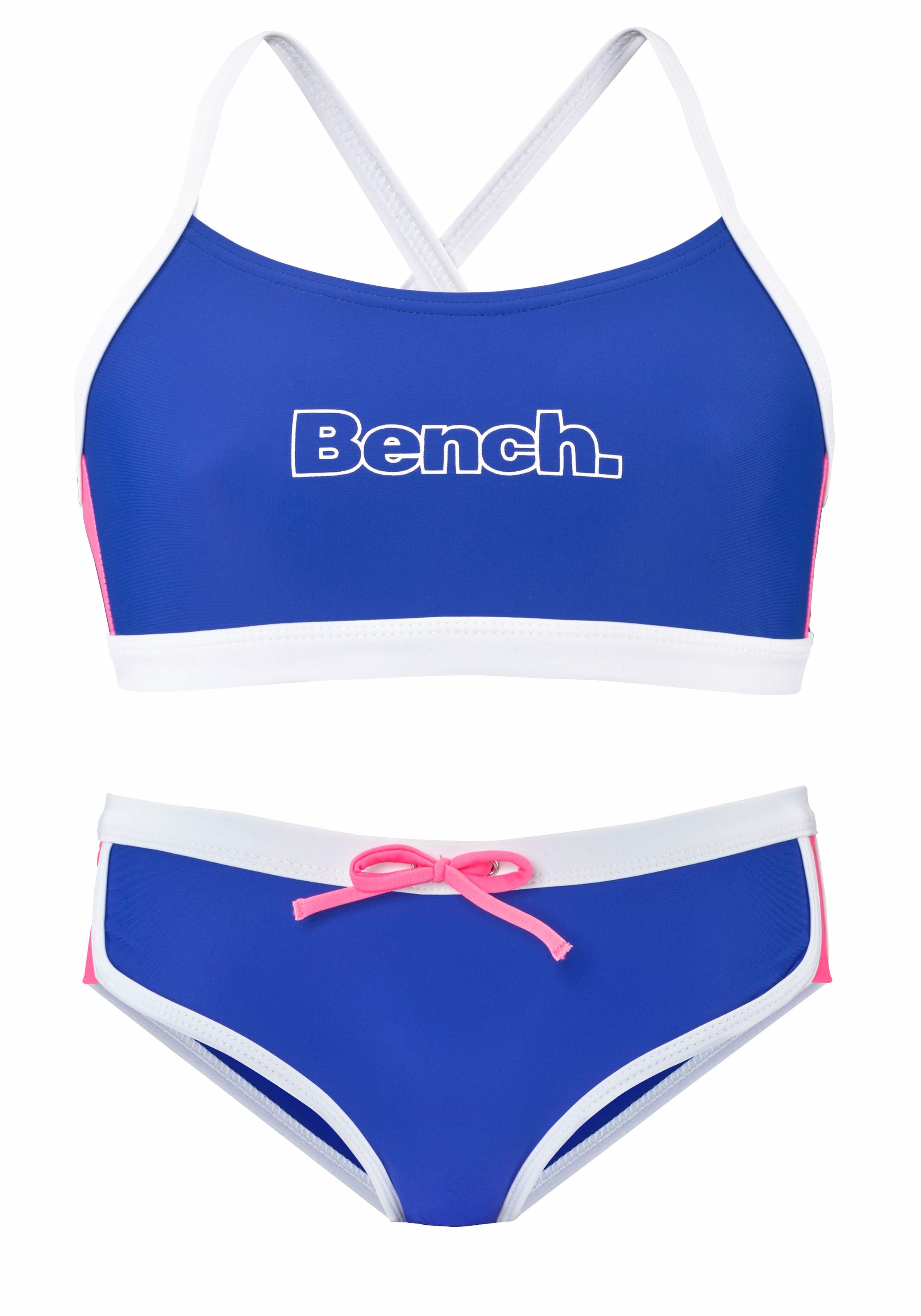 Bench. Bustier-Bikini, mit Kontrastdetails bei OTTO