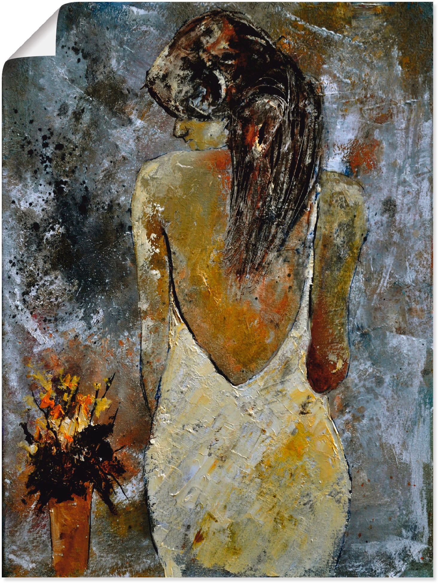 Artland Wandbild »Junge Frau«, Frau, (1 St.), als Alubild, Leinwandbild,  Wandaufkleber oder Poster in versch. Größen kaufen online bei OTTO