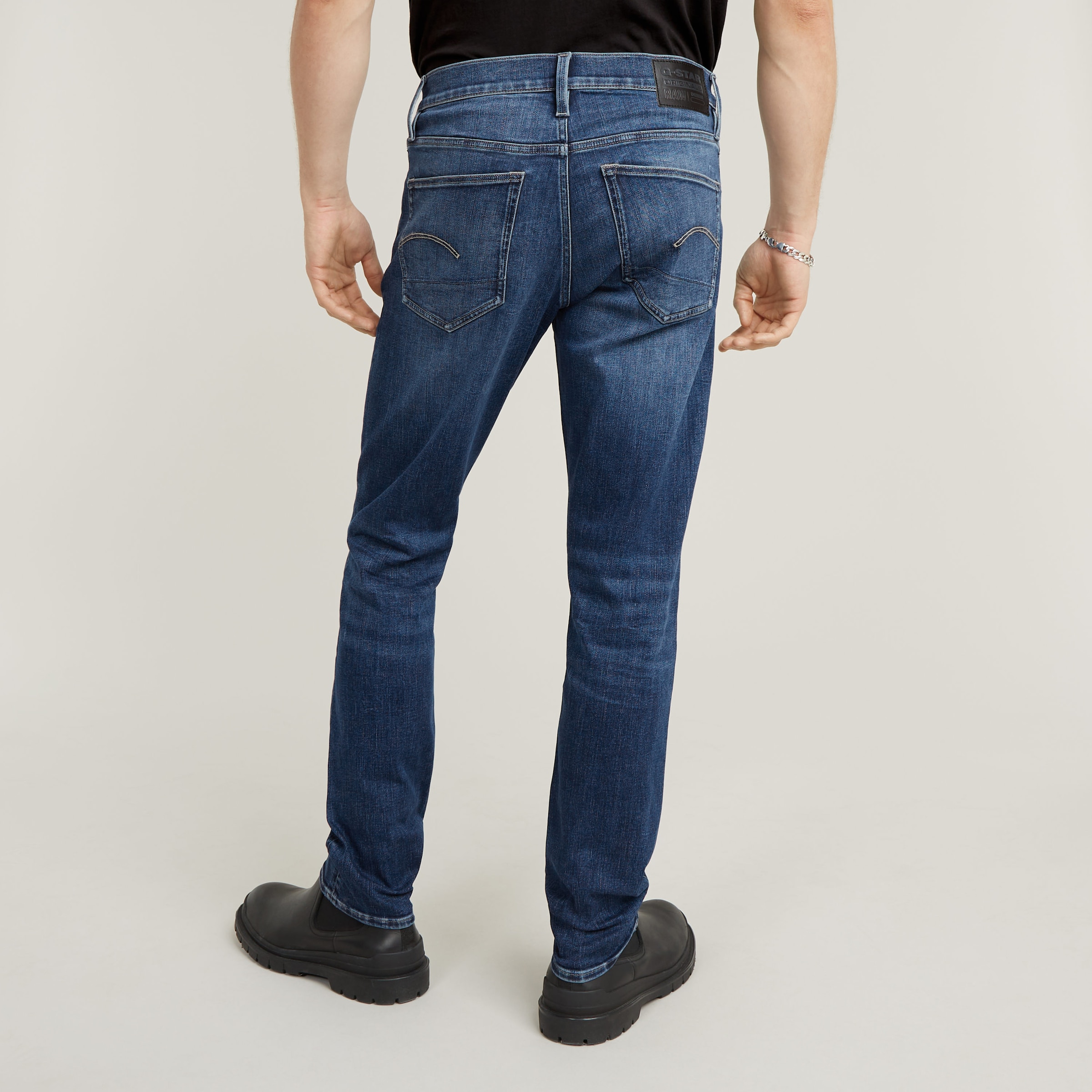 G-STAR Slim-fit-Jeans »3301 Slim«, mit toller Waschung und Elasthan