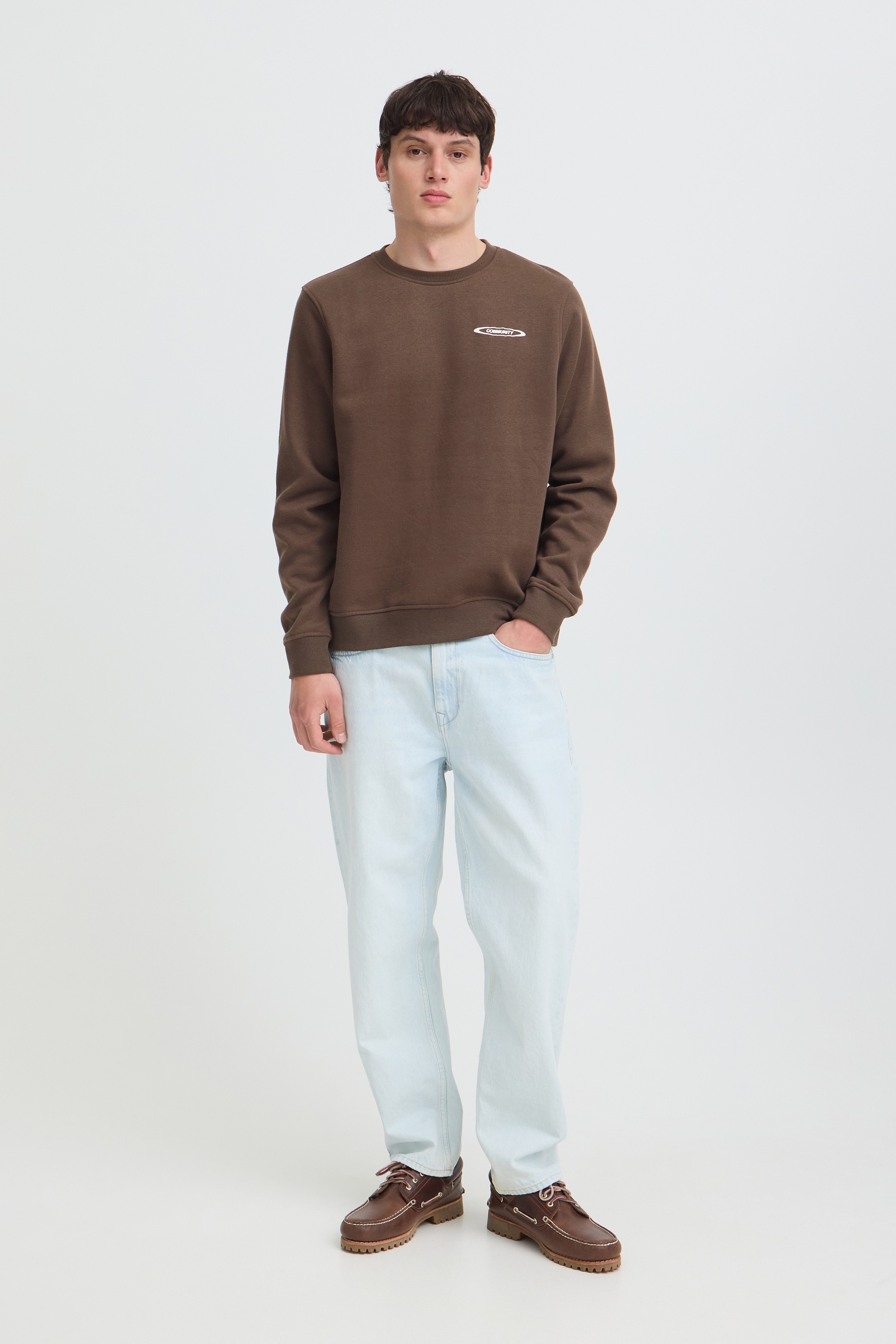 Blend Sweatshirt »BHKEYAN GRAPHIC CREW SWEAT«, Baumwollmischung, regular fit
