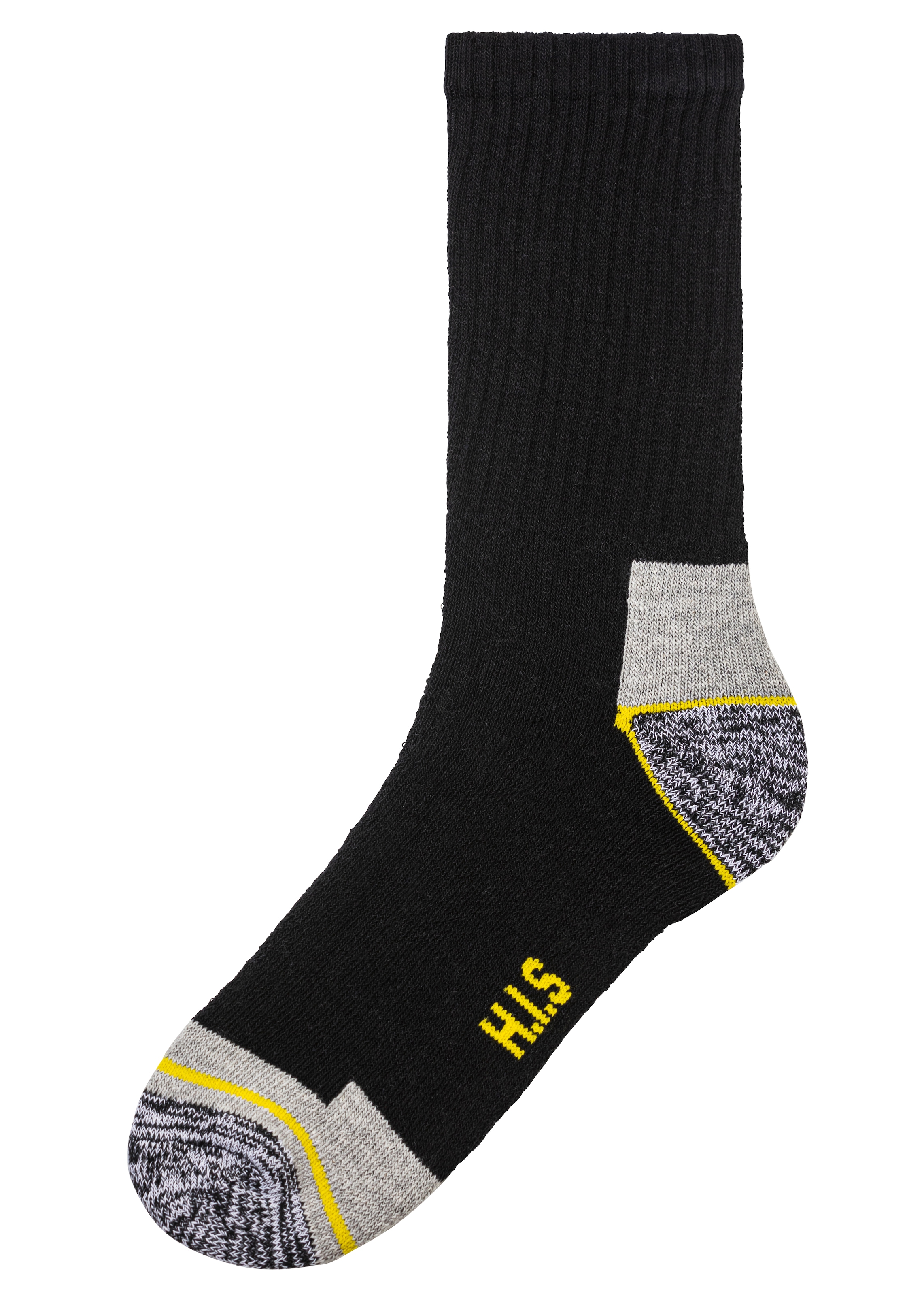 H.I.S Arbeitssocken Packung, 5 Paar tlg. mit Vollfrottee