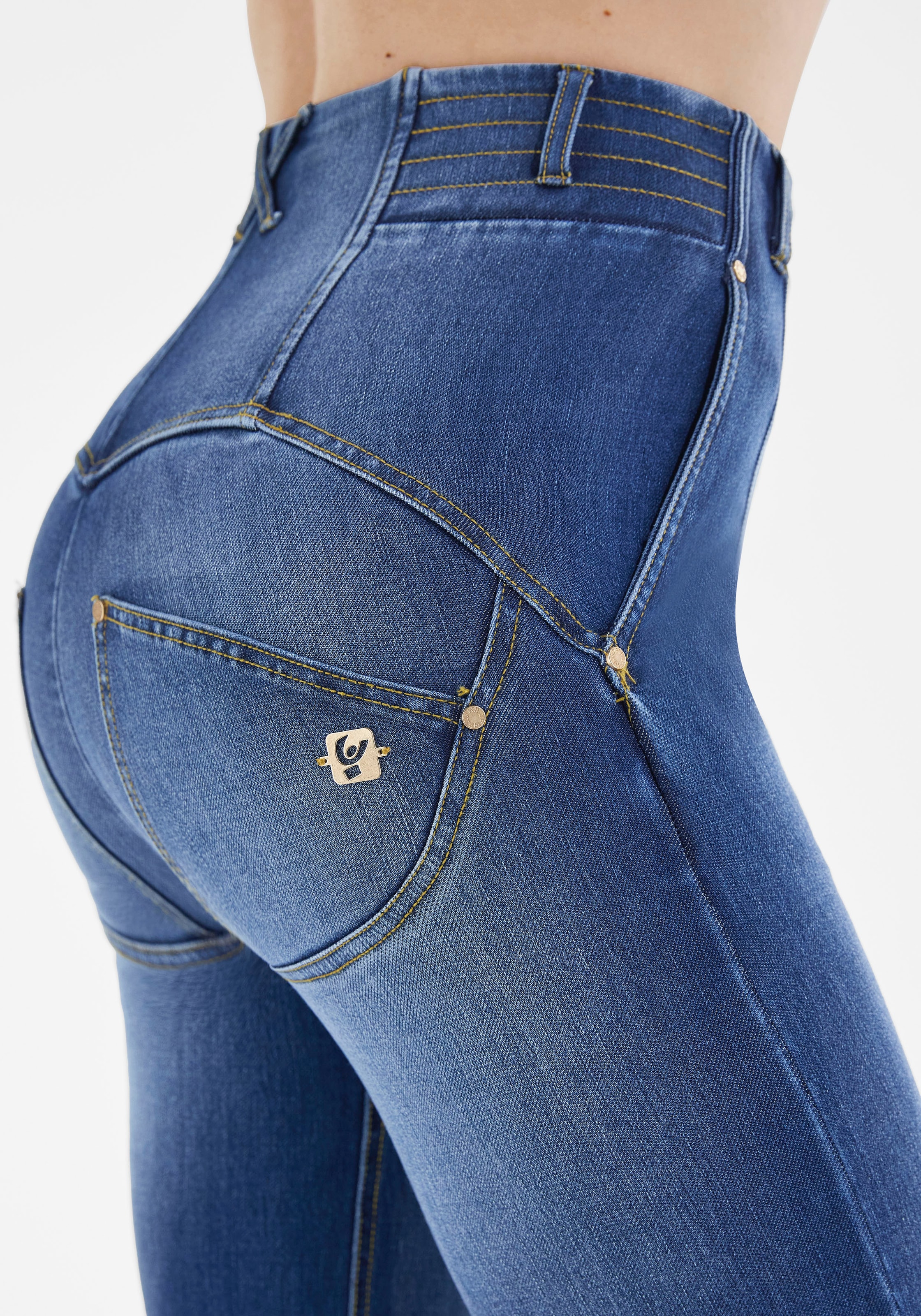 Lifting Effekt OTTOversand Shaping SUPERSKINNY«, Skinny-fit-Jeans »WRUP mit & Freddy bei