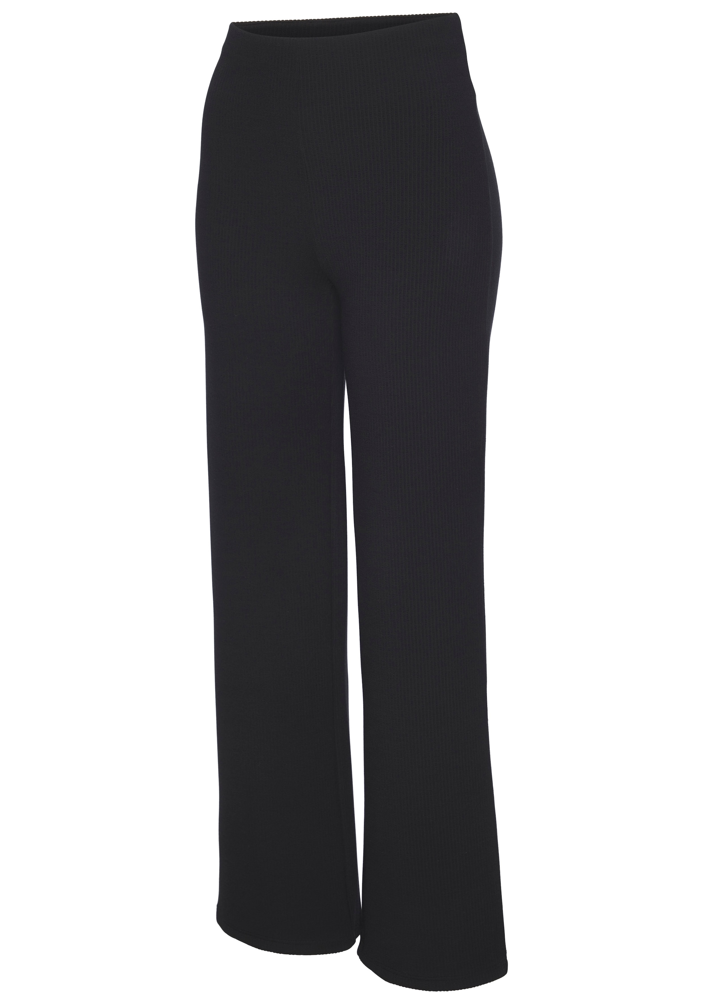 LASCANA ACTIVE Sporthose  aus elastischer Rippstruktur