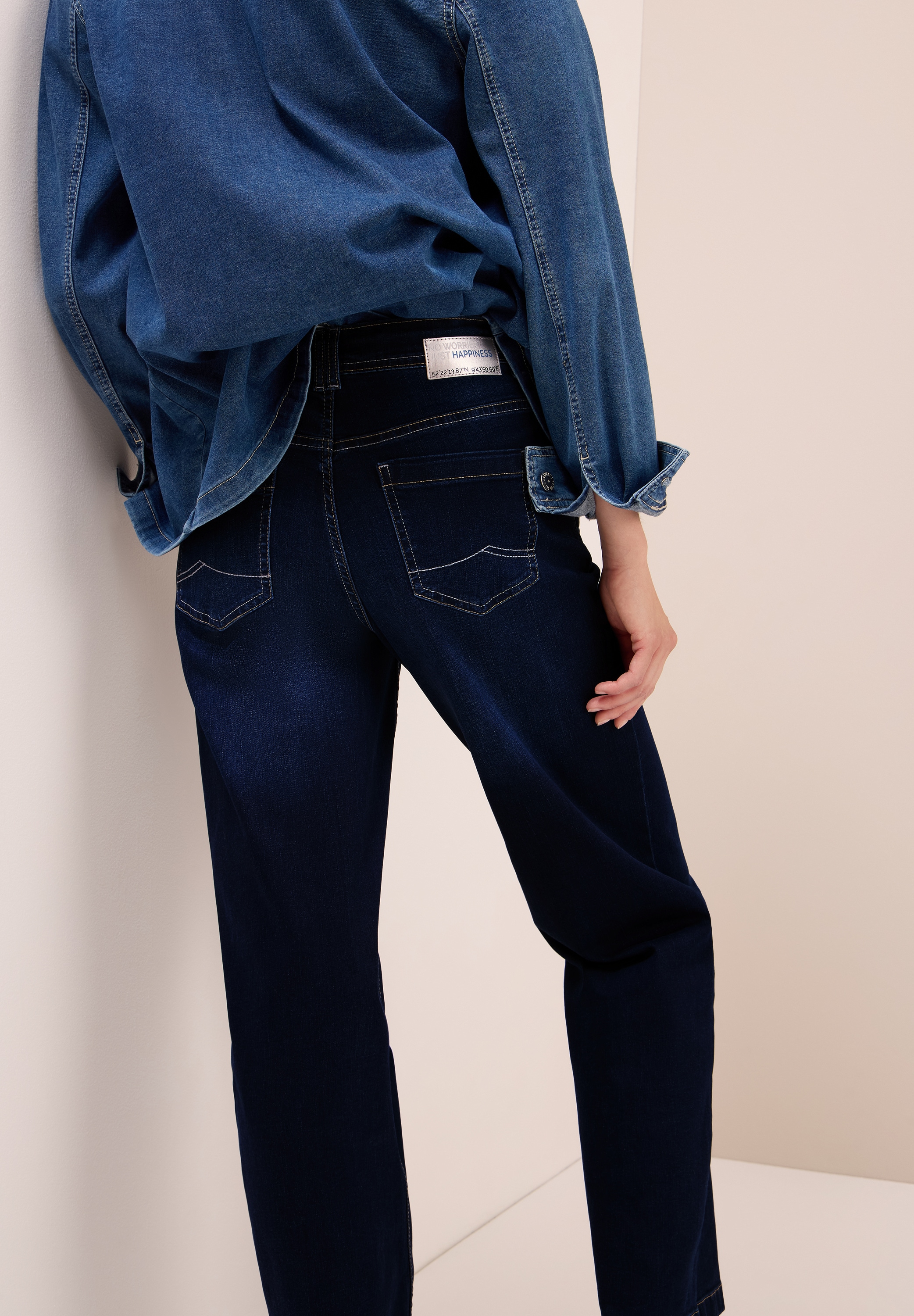 Cecil 7/8-Jeans »Style CE_Neele«, Loose Fit mit modischen Wide Legs