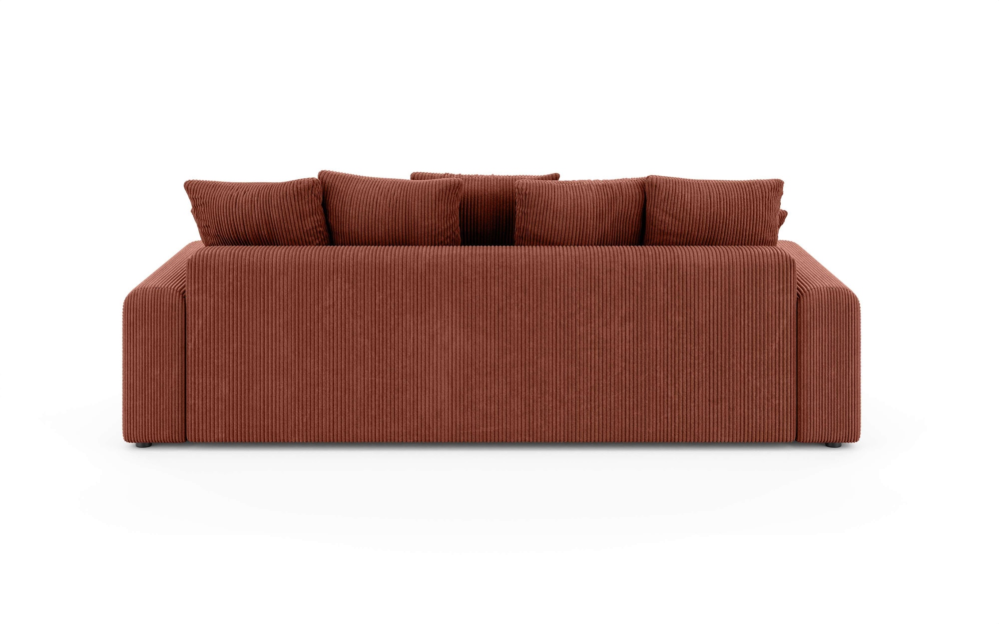 Home affaire Big-Sofa »LAKESIDE klein 3-Sitzer Schlafsofa mit Bettkasten, Breite 238 cm« Liegefläche 149x195 cm, hoher Sitzkomfort, Maße B/T/H: 238/98/85cm