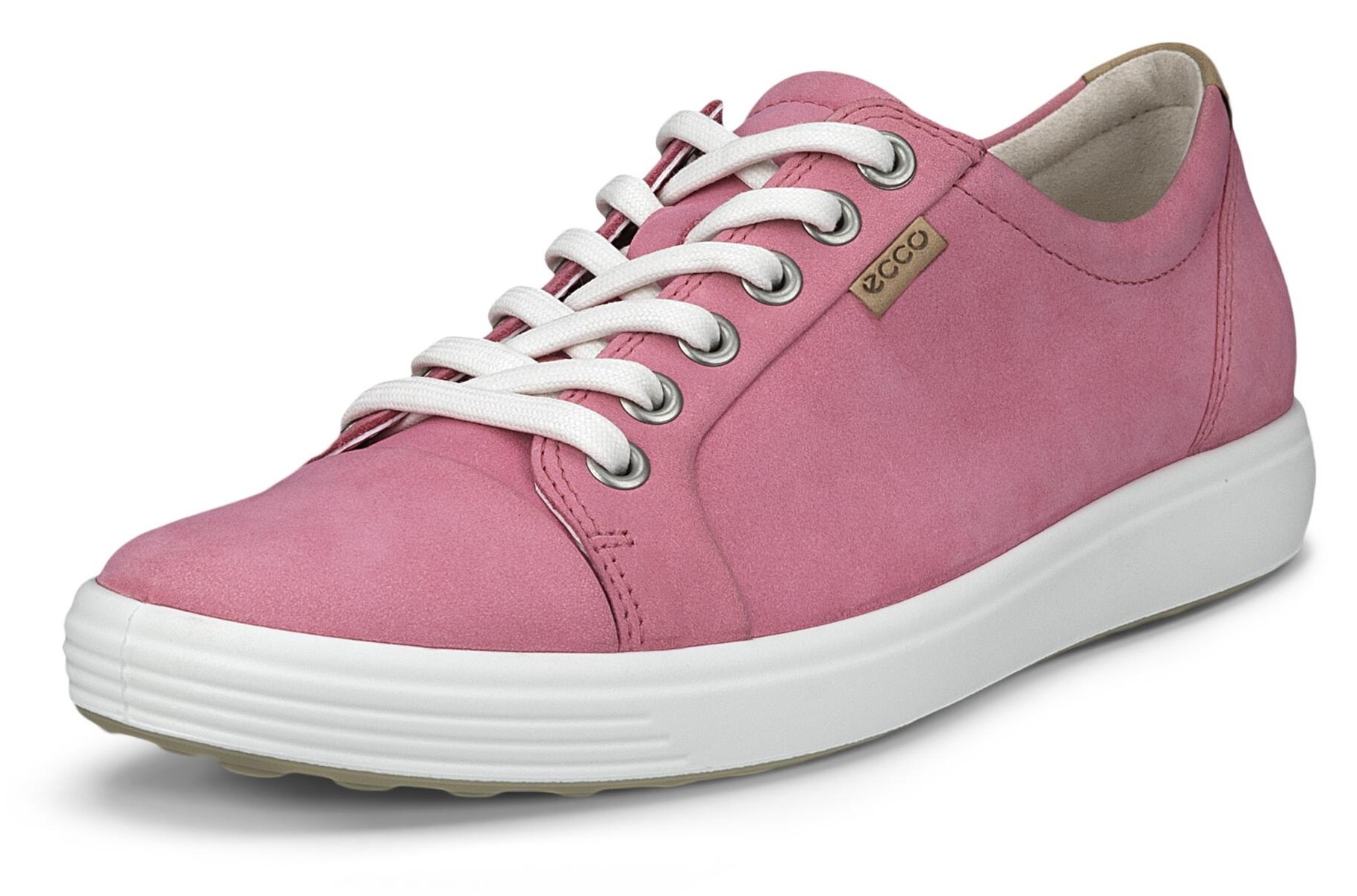 Ecco Damen Sneaker »SOFT 7 W« mit Label in rosa, Größe 37