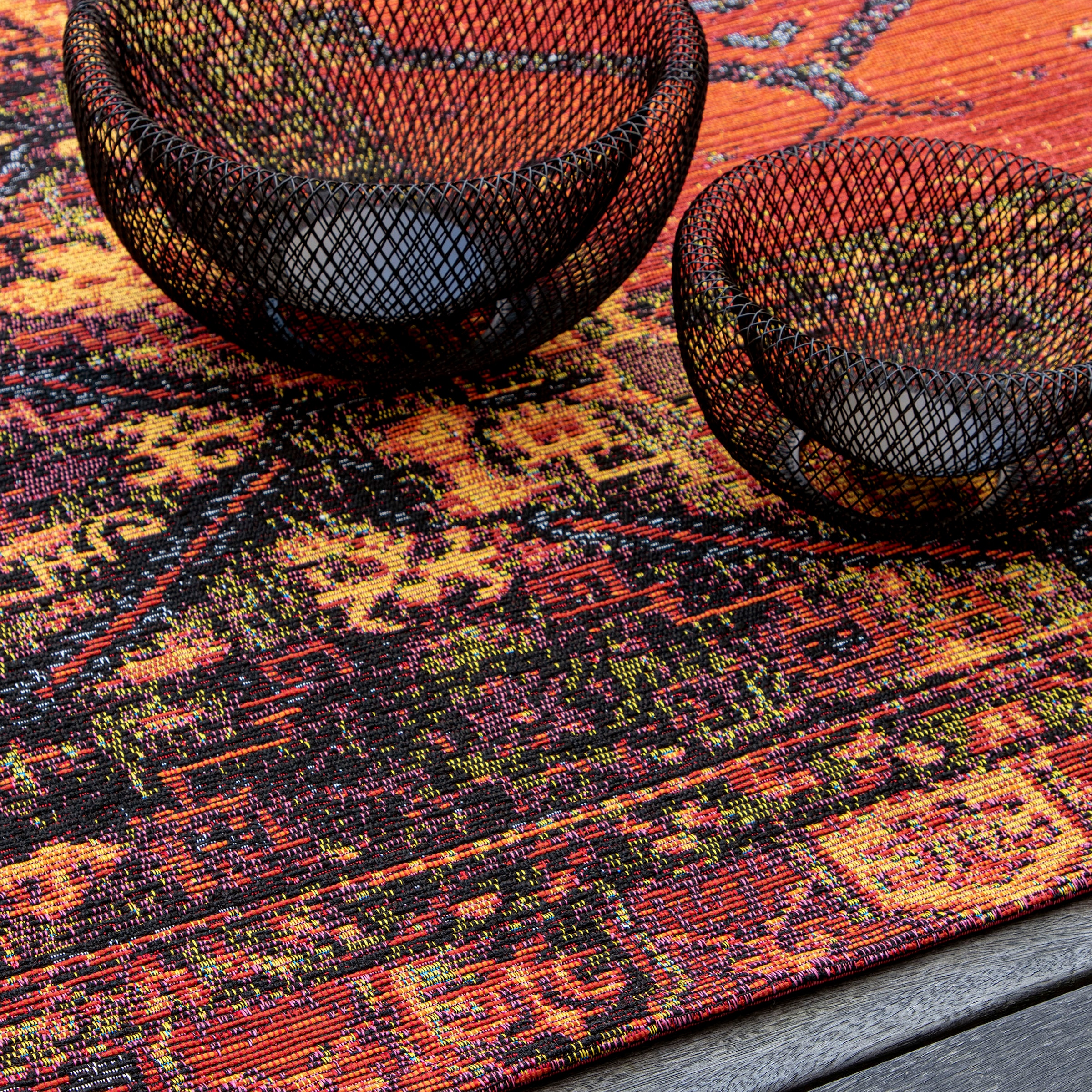 Obsession Teppich »My Gobelina 640«, rechteckig, 6 mm Höhe, Kurzflor, Orient-Optik, Jacquard-Webtechnik, In- und Outdoor geeignet