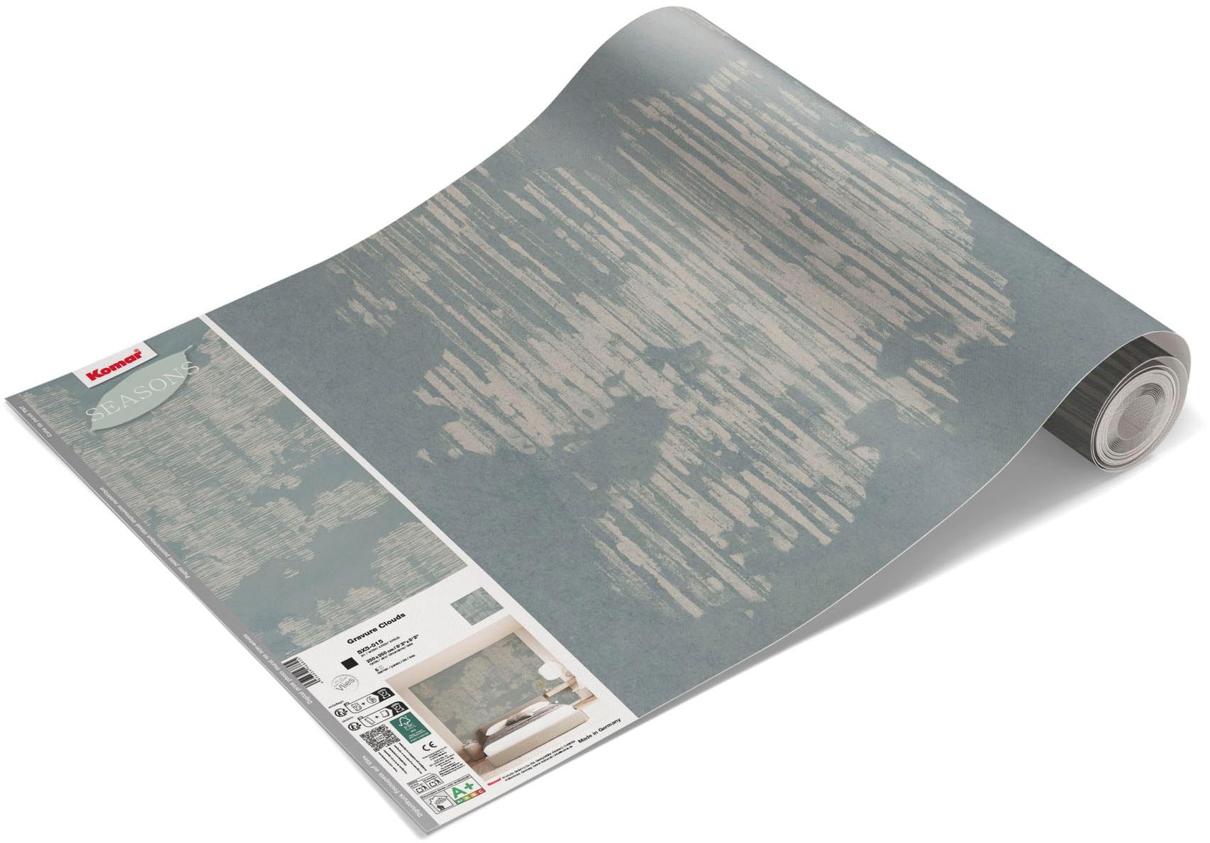 Komar Fototapete »Vlies Fototapete - Cravure Clouds - Größe 250 x 250 cm« Motiv | bedruckt glatt